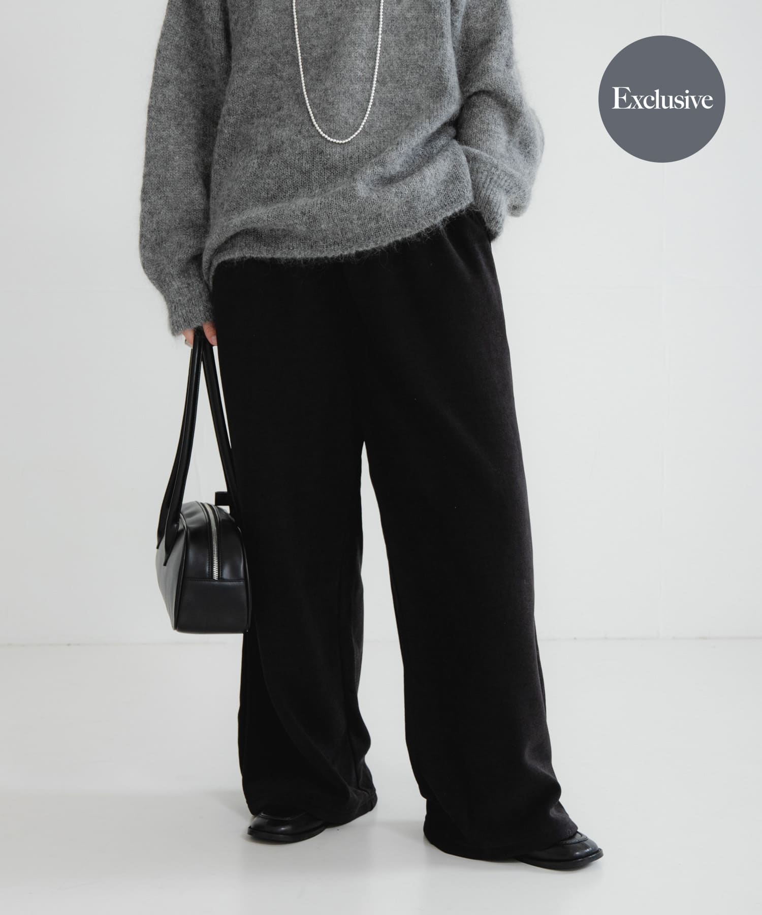 『別注』THOUSAND MILE×URBAN RESEARCH　KNIT FREECE LONG PANTS