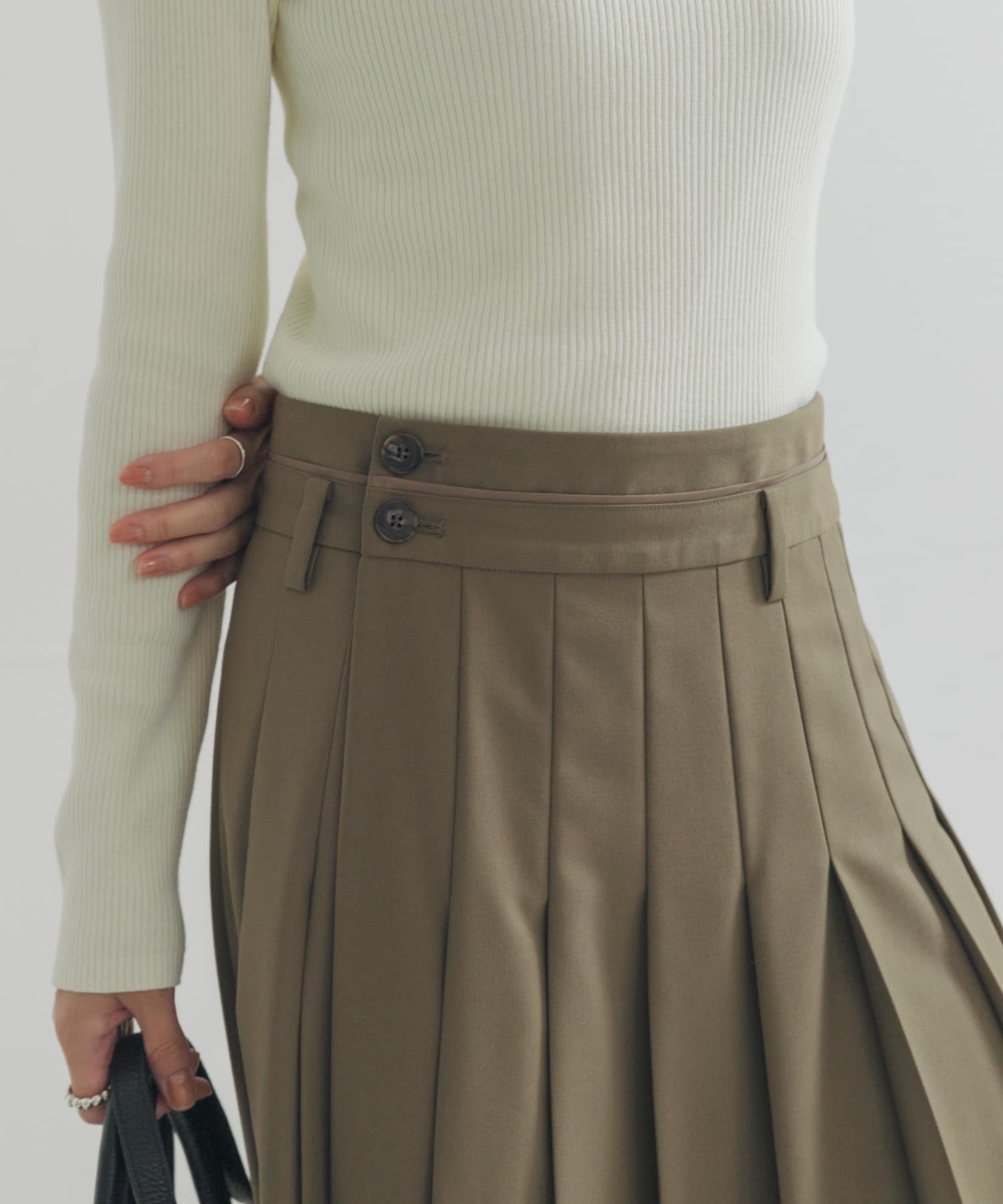 ラッププリーツスカート(36 KHK BEIGE): スカート｜URBAN RESEARCH公式