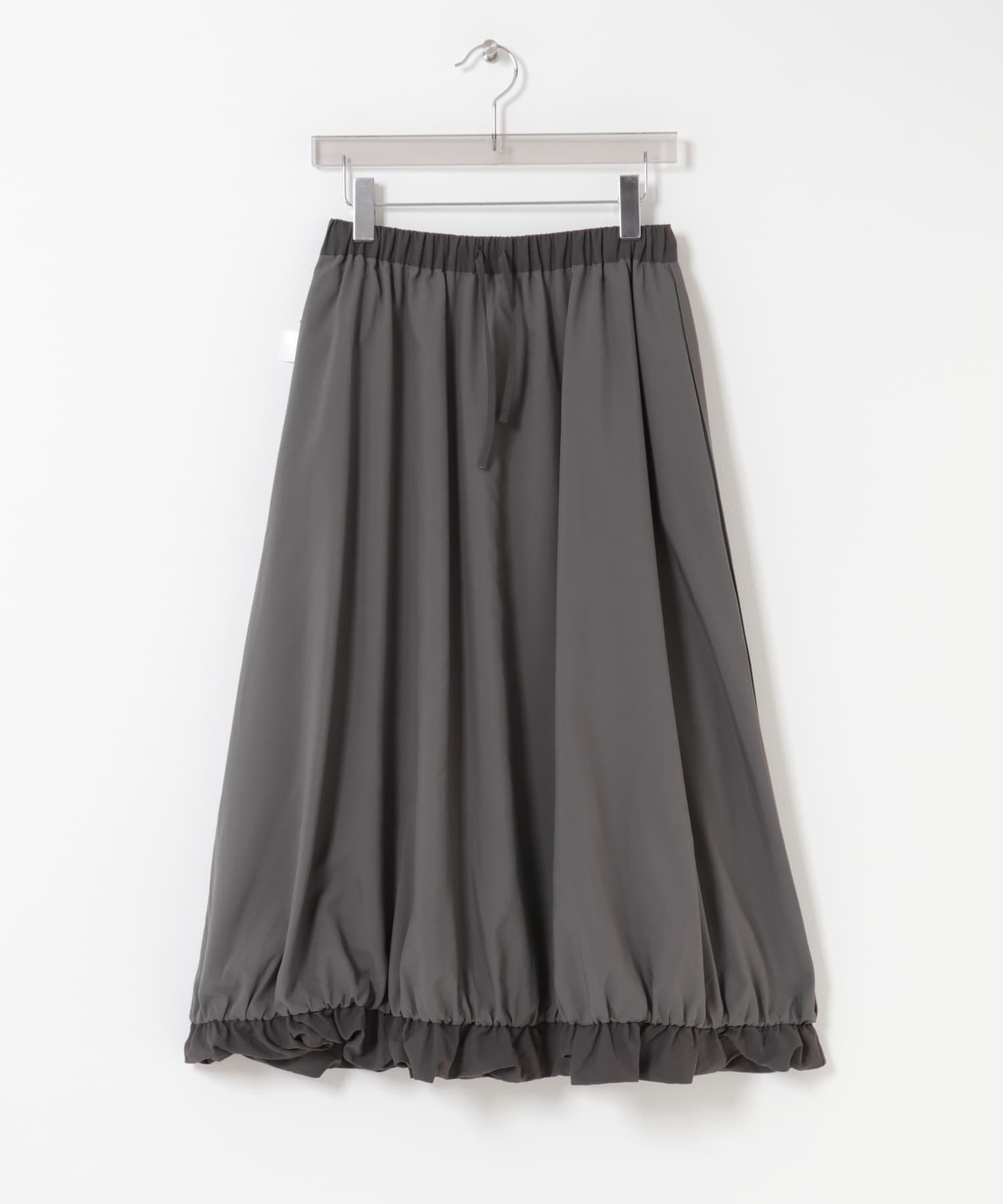 バルーンギャザースカート CHARCOAL 36