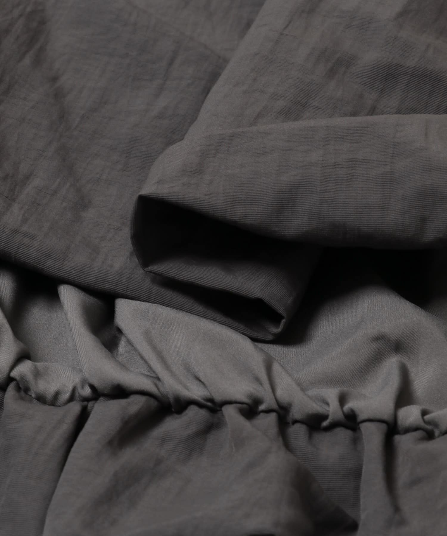 バルーンギャザースカート CHARCOAL 36