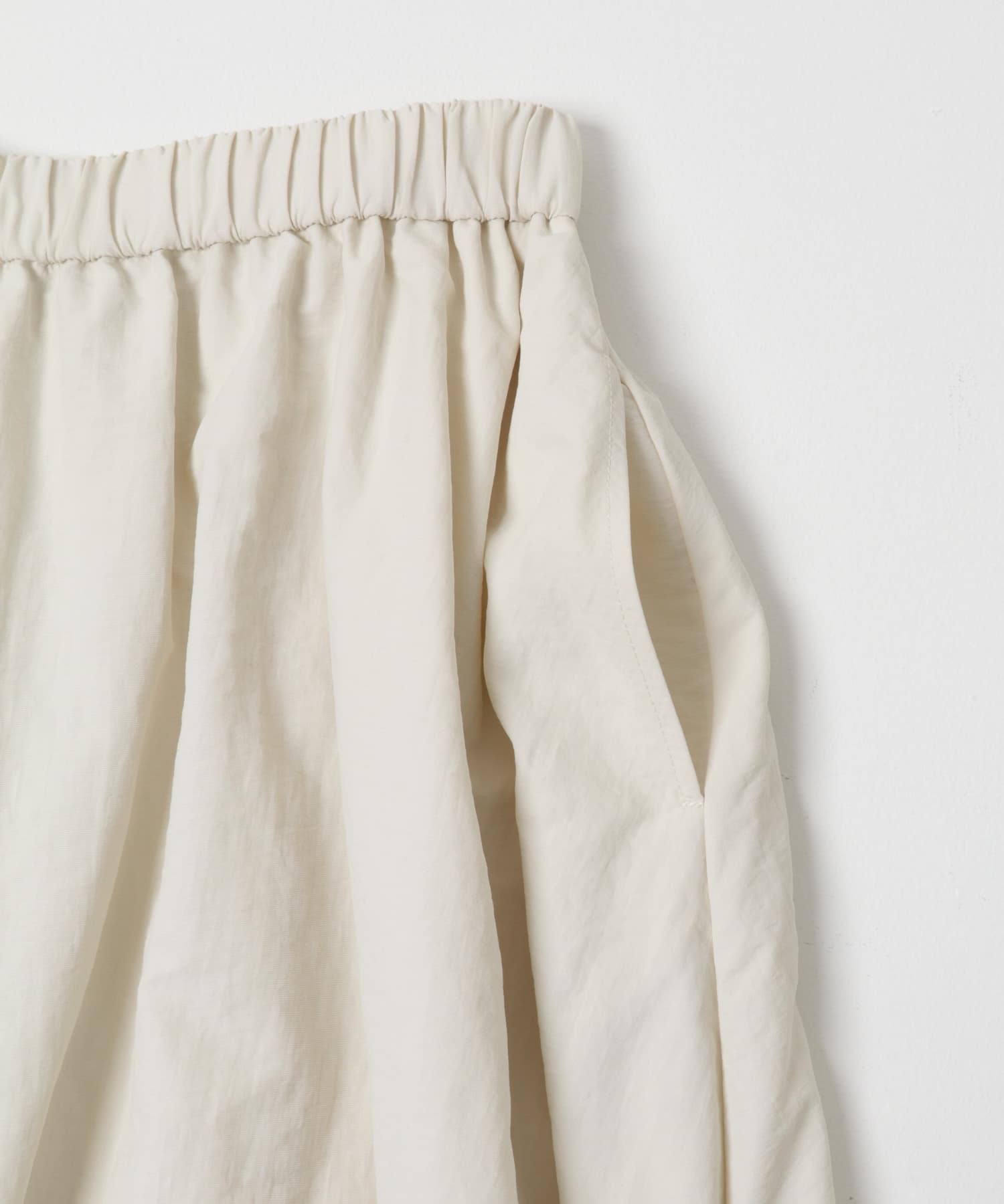 バルーンギャザースカート OFF WHITE 36
