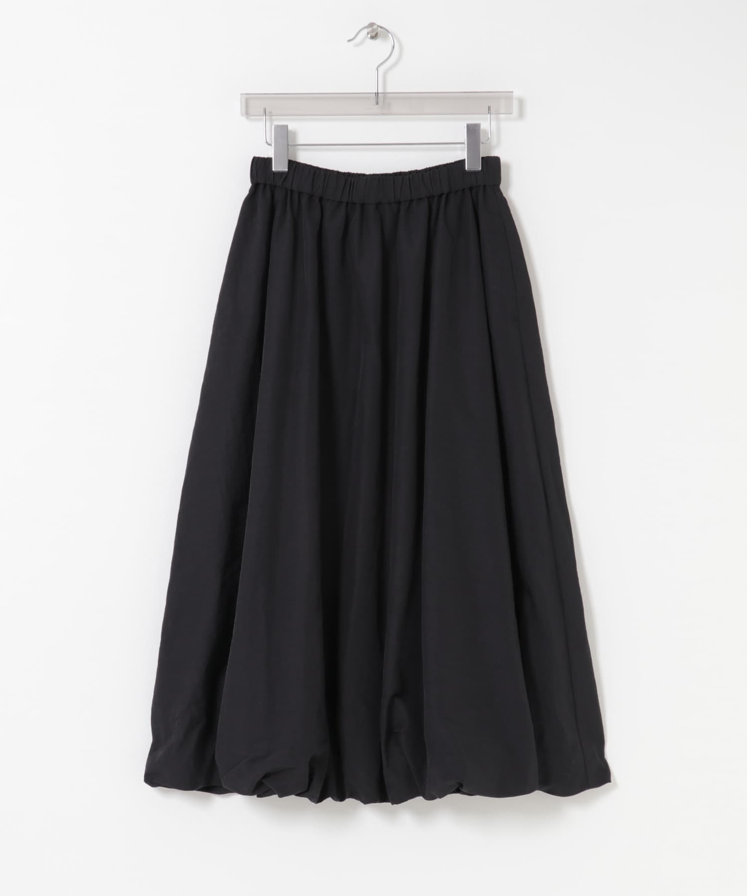 バルーンギャザースカート BLACK 36