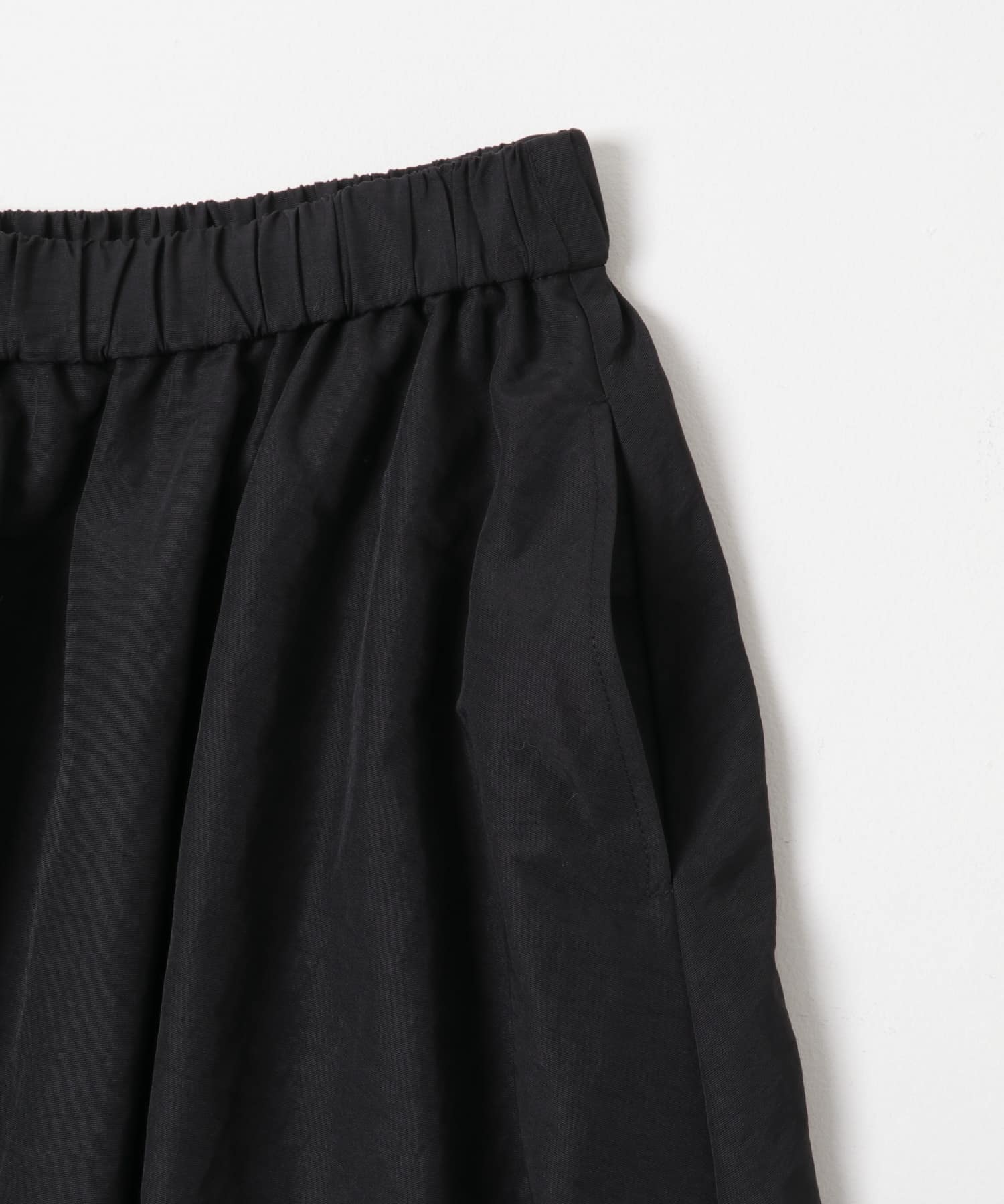 バルーンギャザースカート BLACK 36