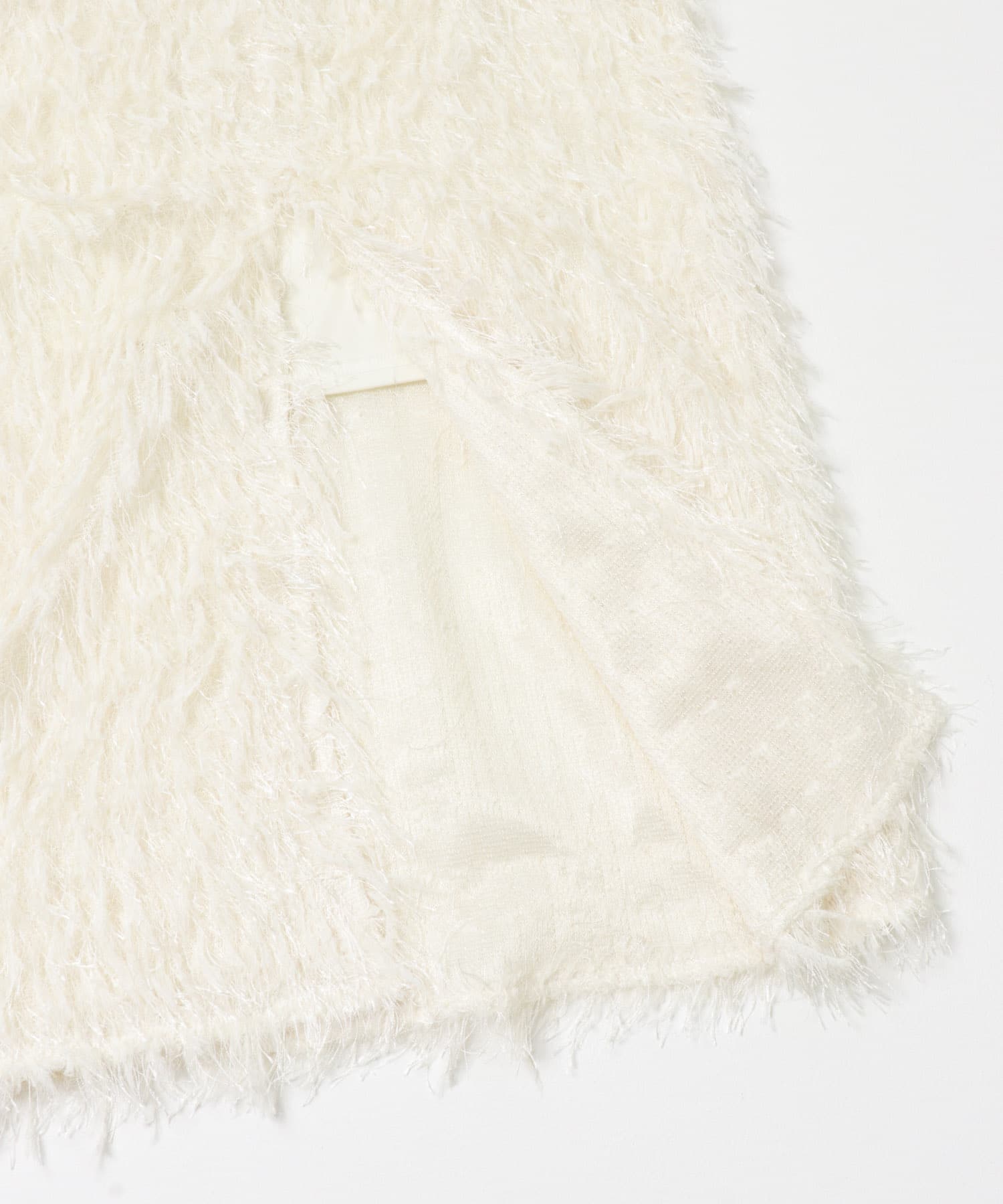 フリンジジャガードスカート OFF 36