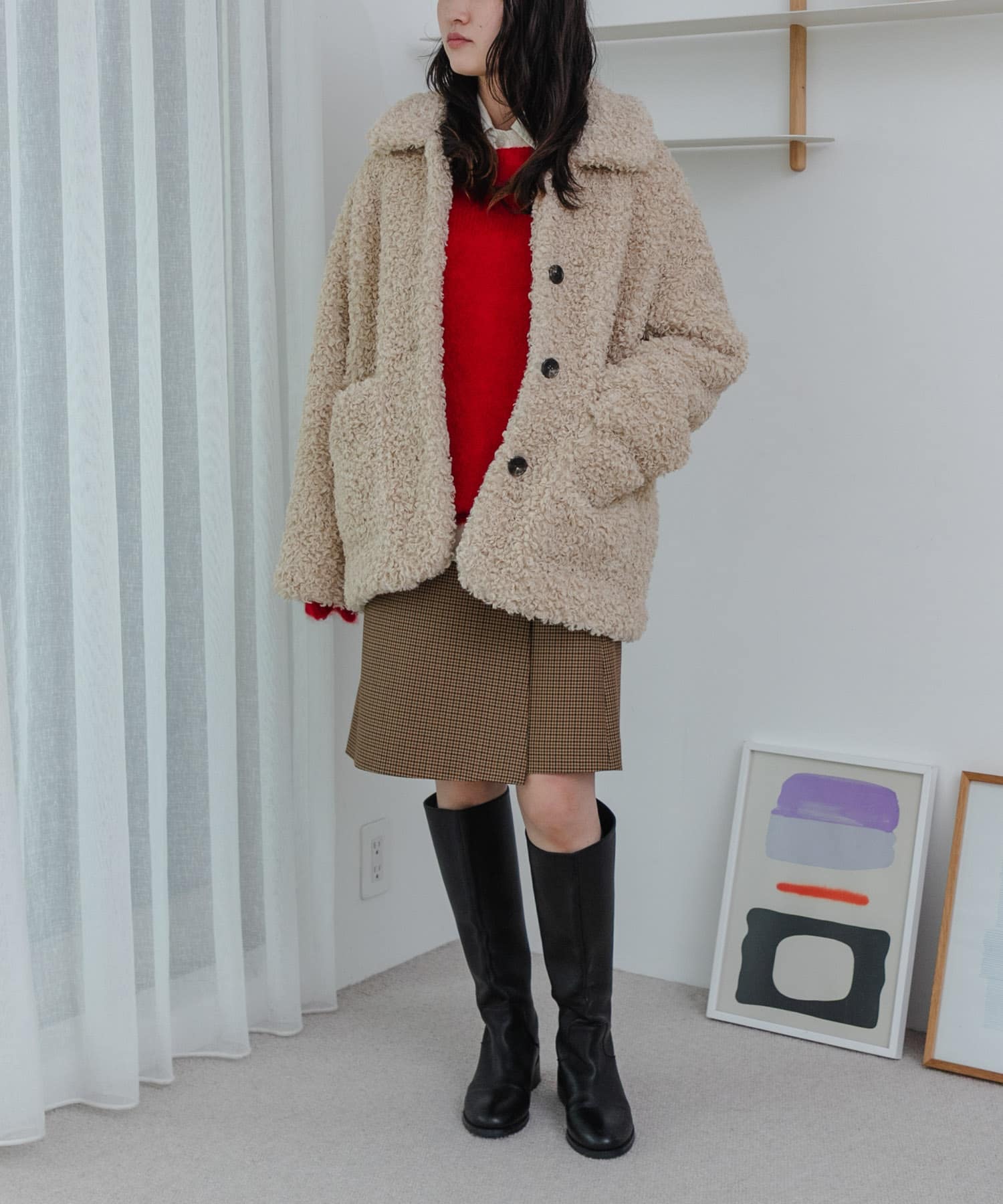 身長：162cm サイズ：38