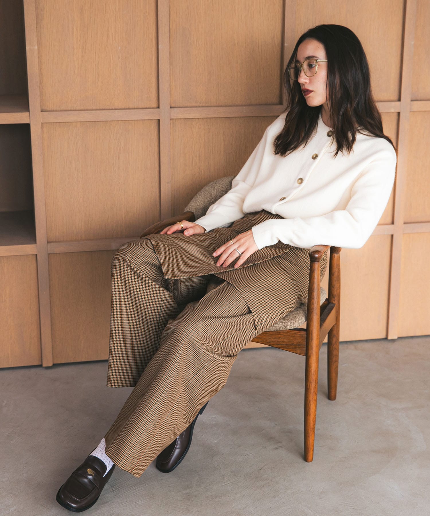 身長：168cm サイズ：38