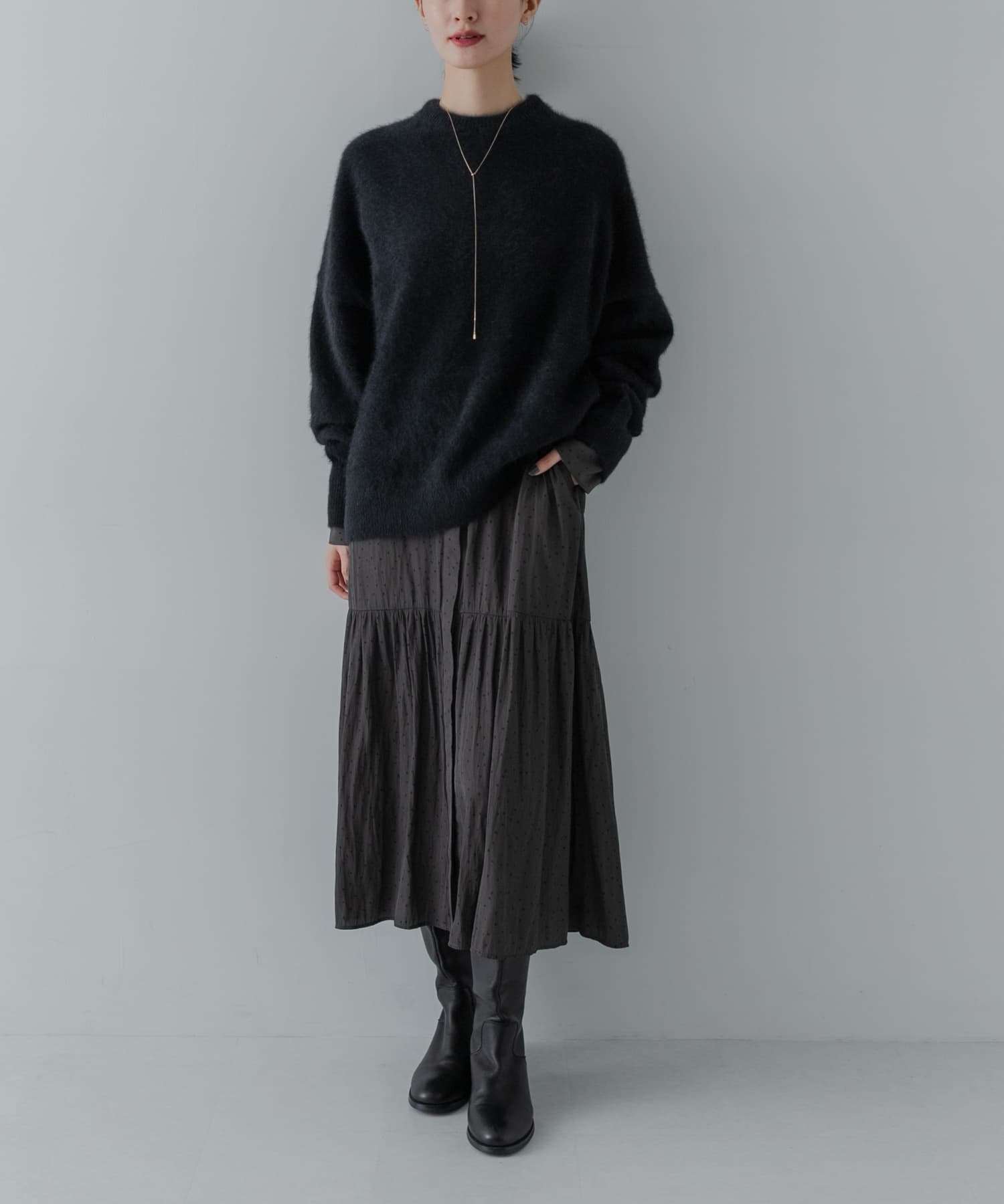 身長：166cm サイズ：Free