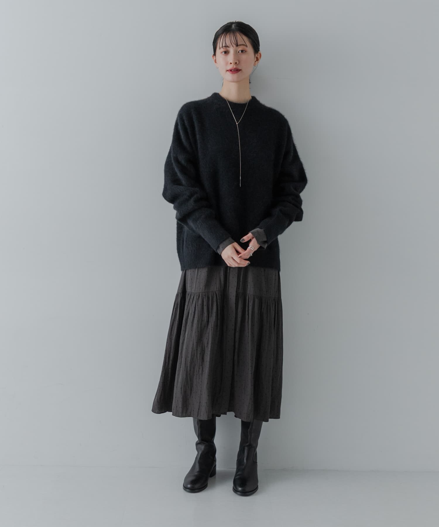 身長：166cm サイズ：Free