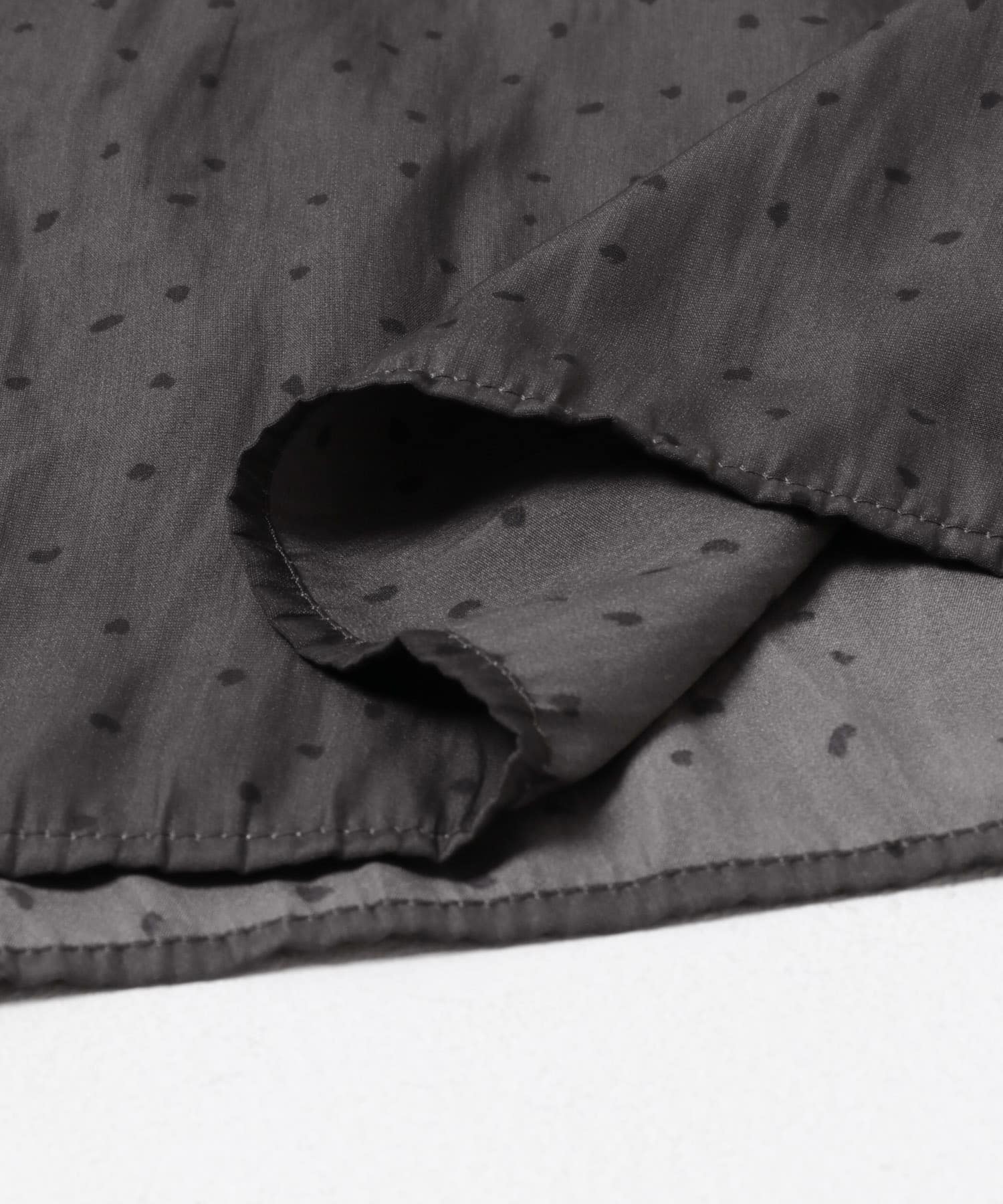 ギャザーティアードワンピース CHARCOAL Free