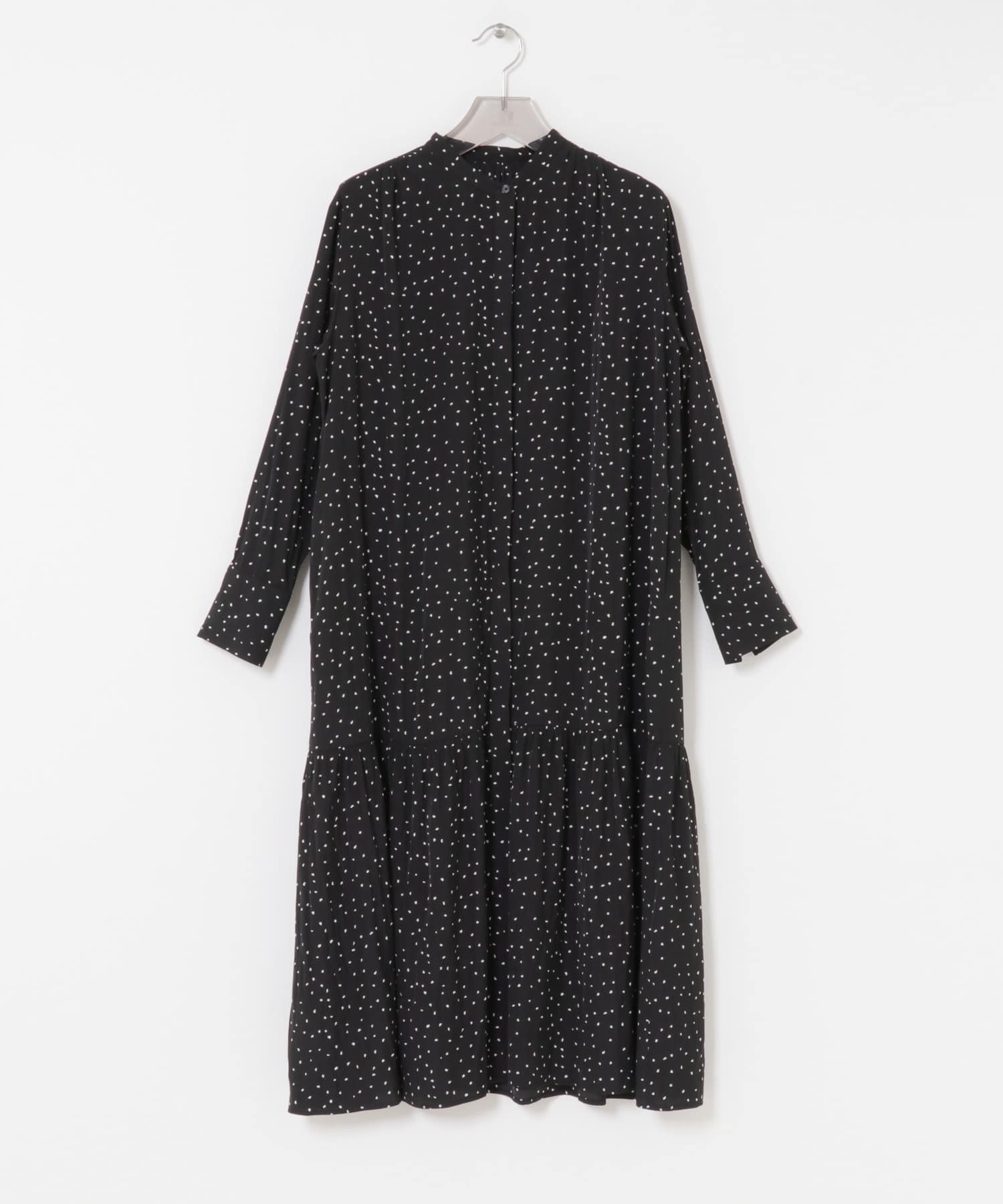 ギャザーティアードワンピース(Free BLACK): ワンピース｜URBAN