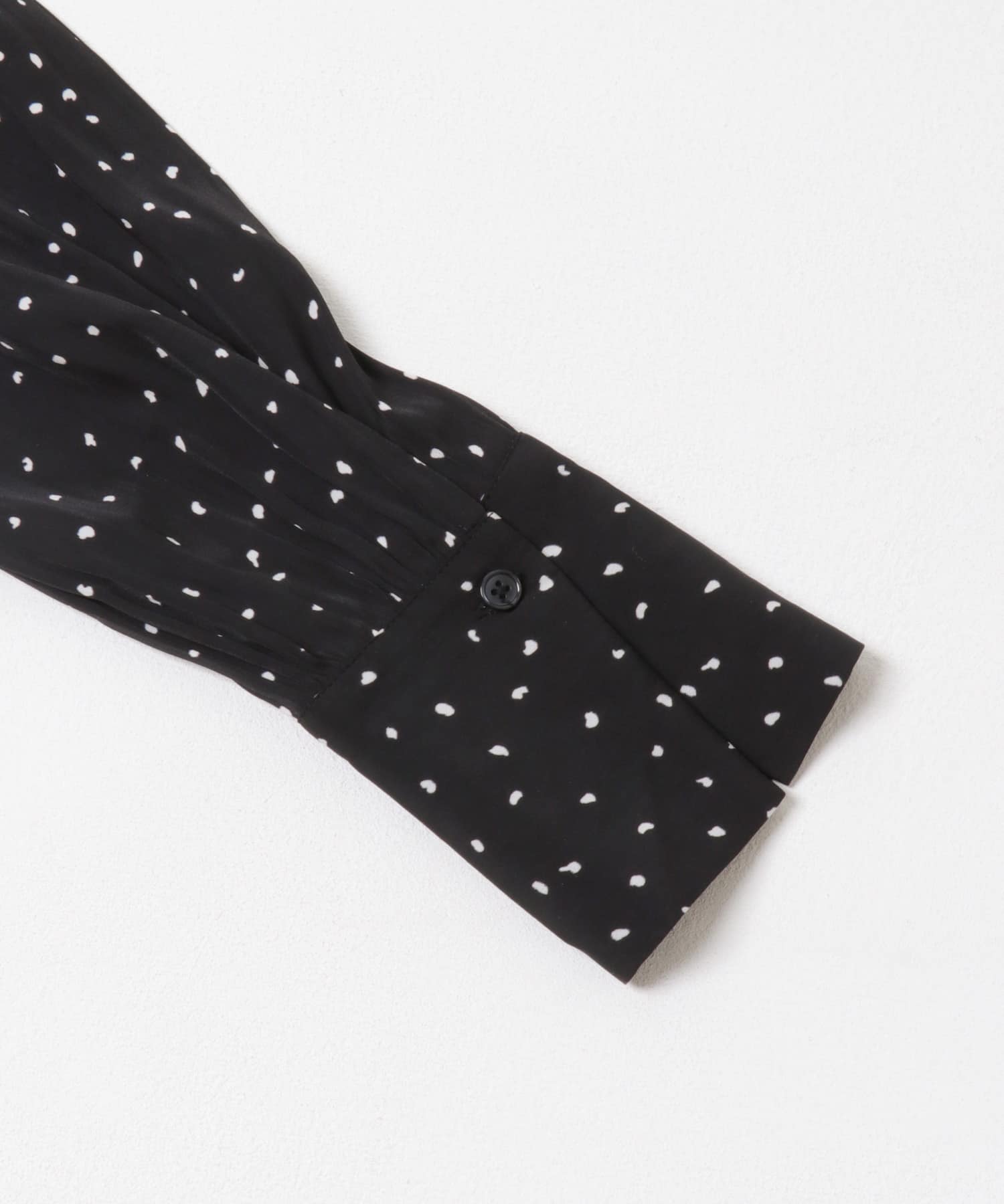 ギャザーティアードワンピース BLACK Free