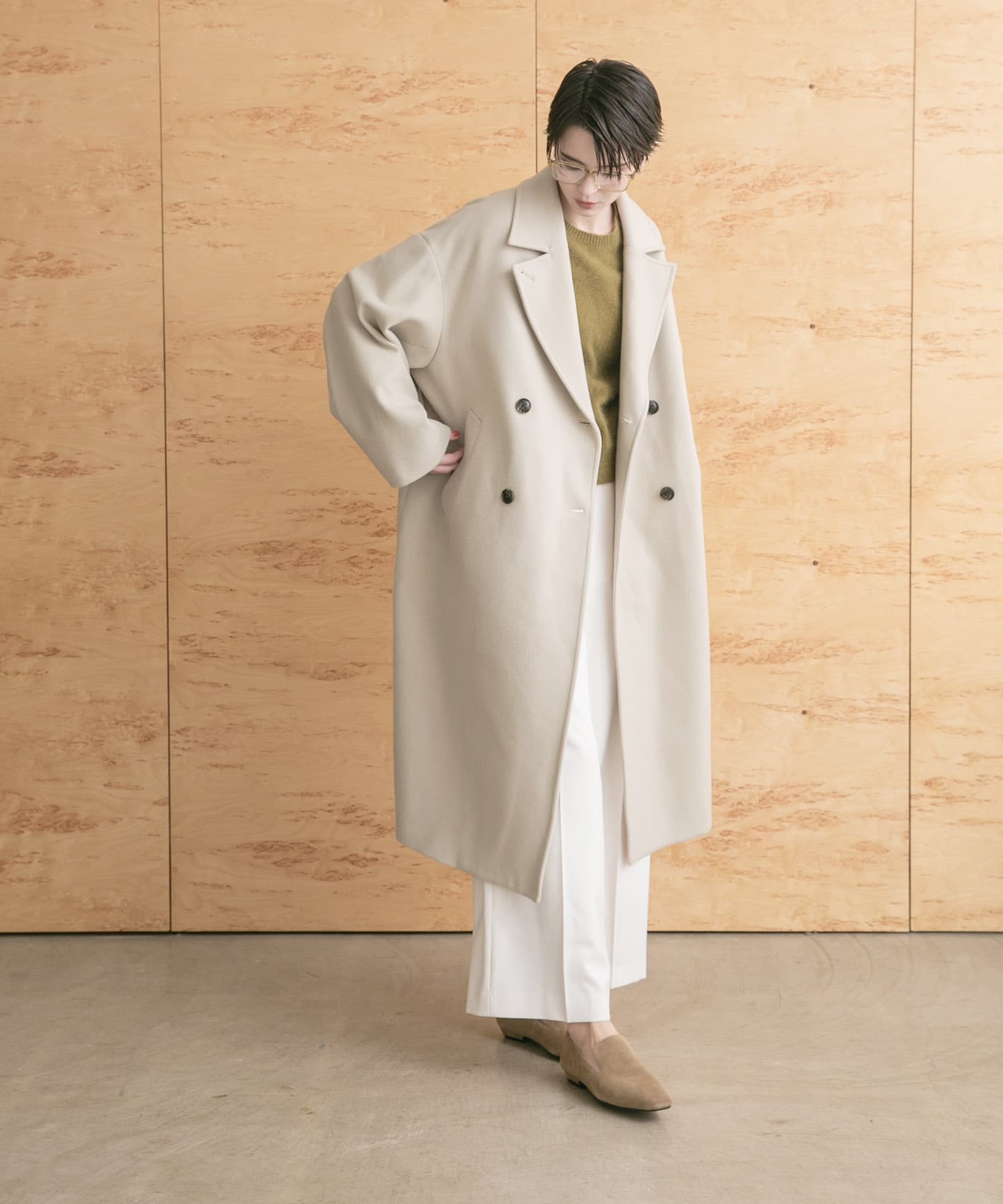 身長：175cm サイズ：38