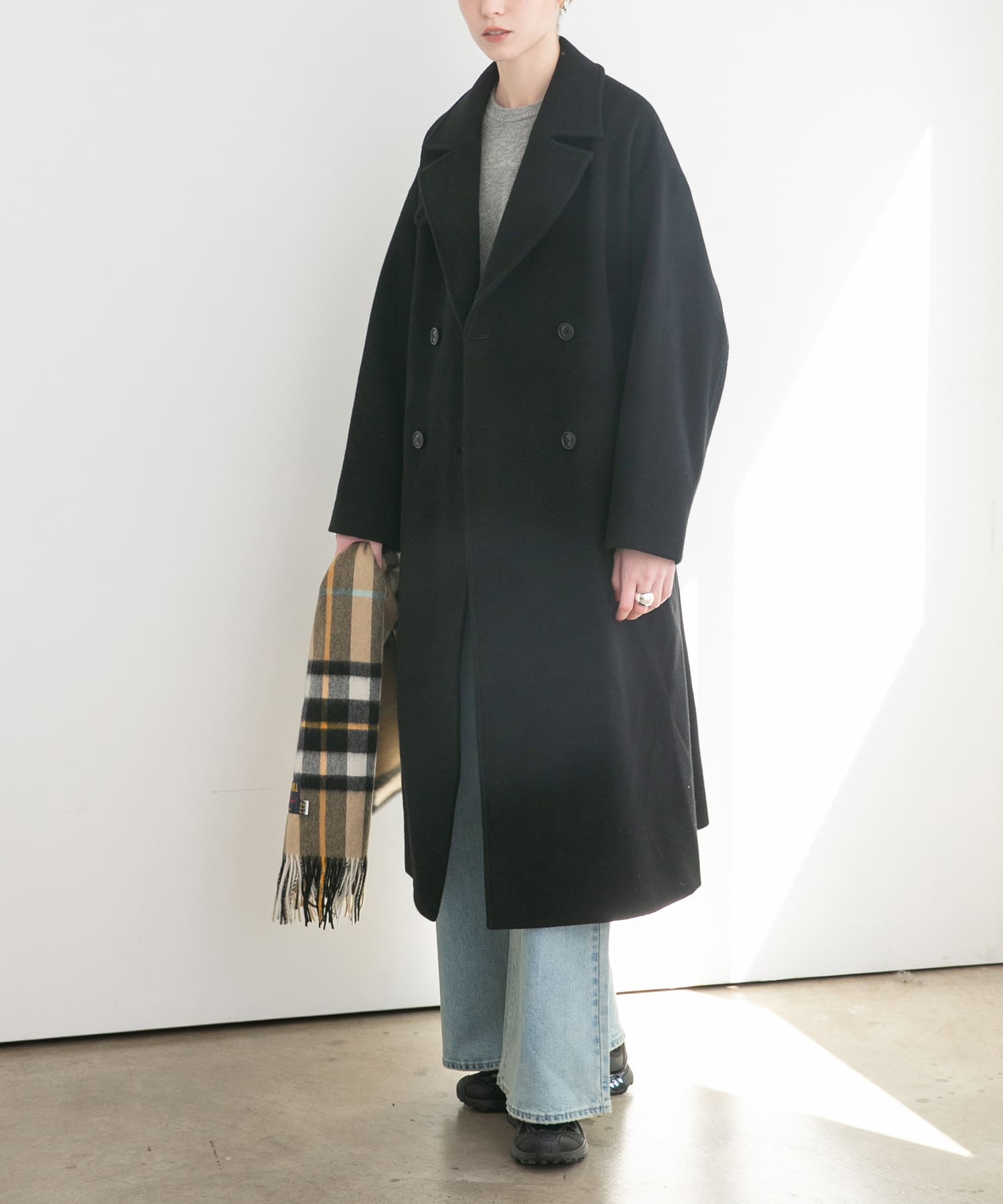 身長：175cm サイズ：38