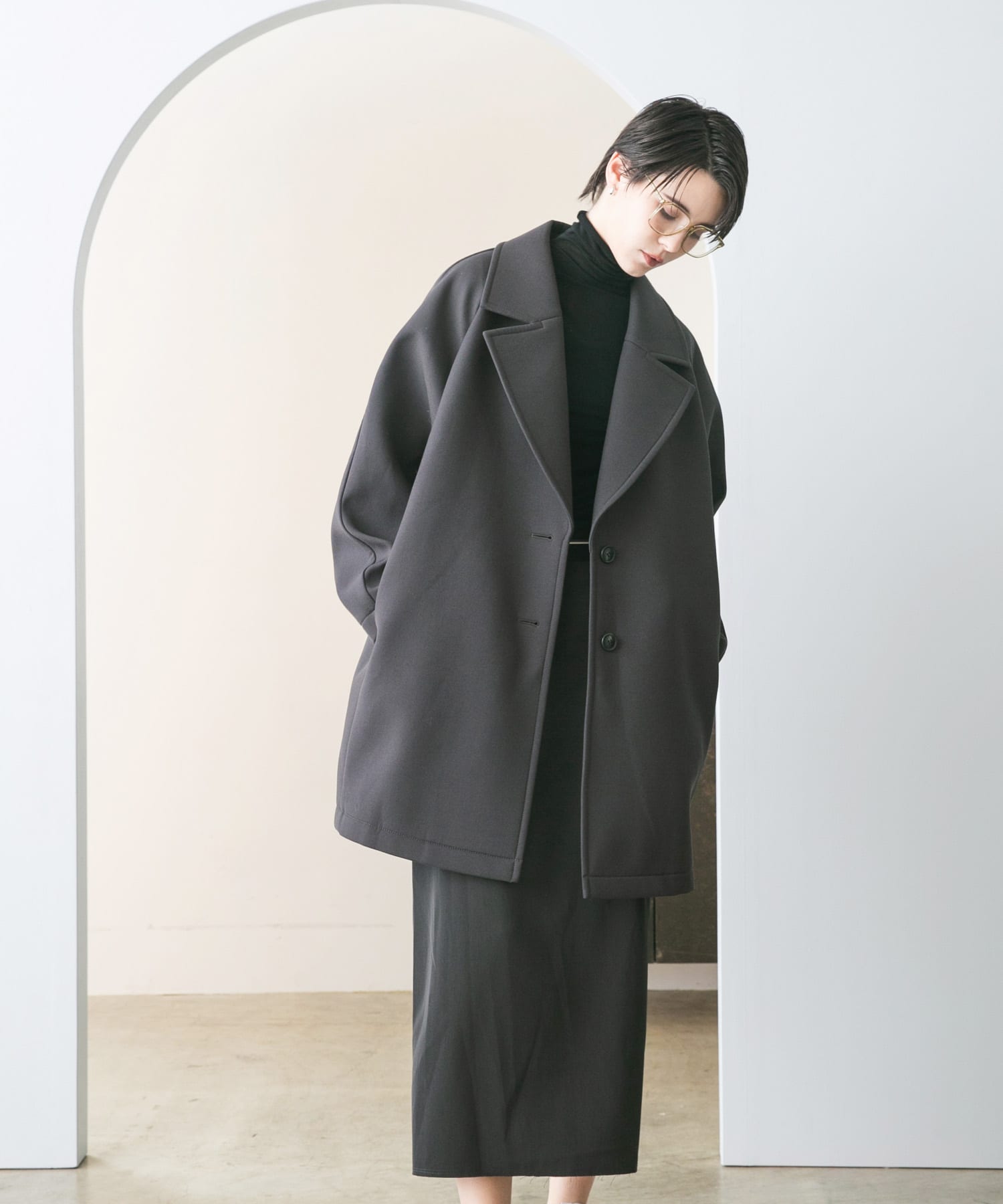 身長 : 175cm サイズ : FREE