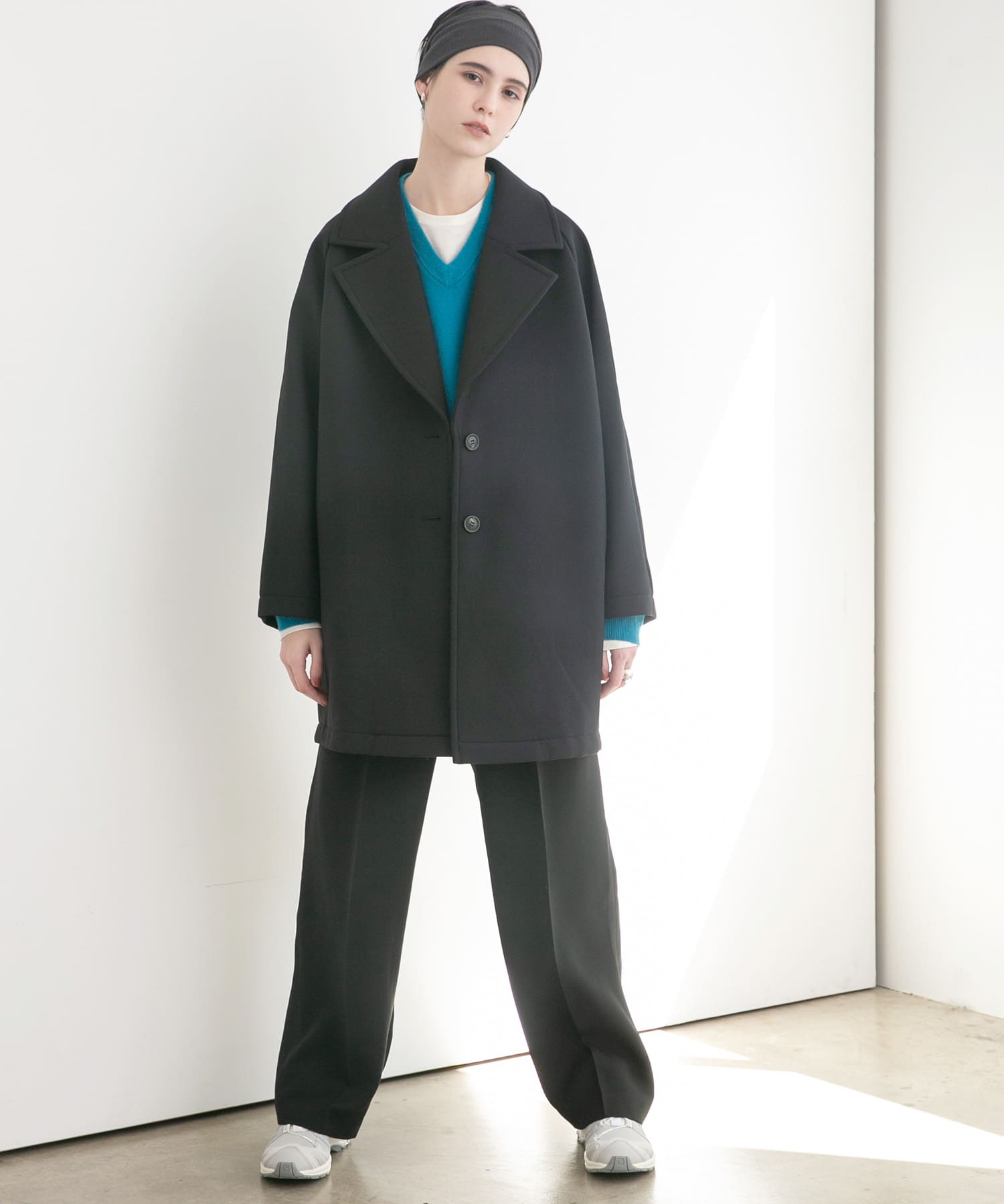 ボンディングチェスターコート