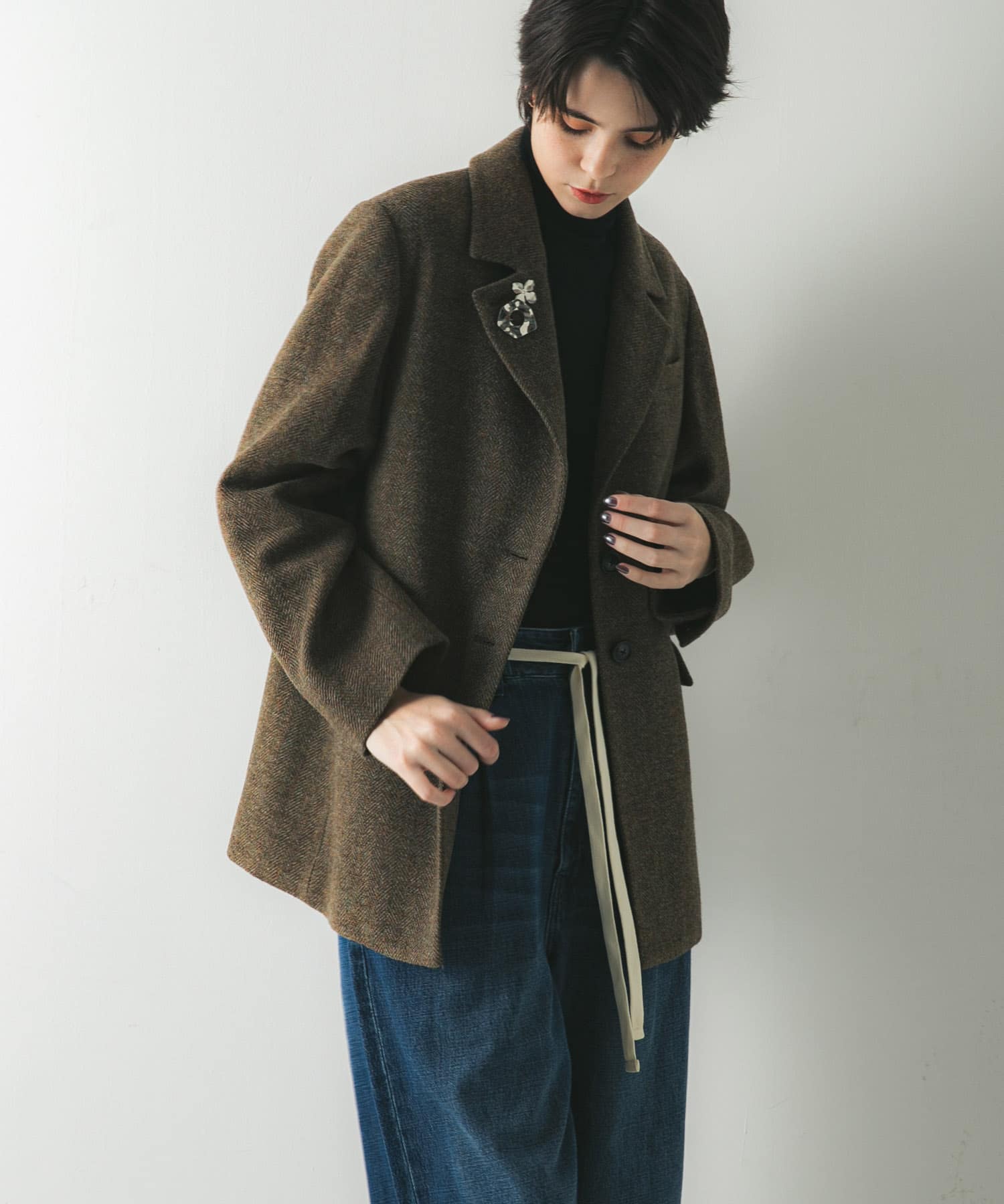 身長 : 175cm サイズ : 38