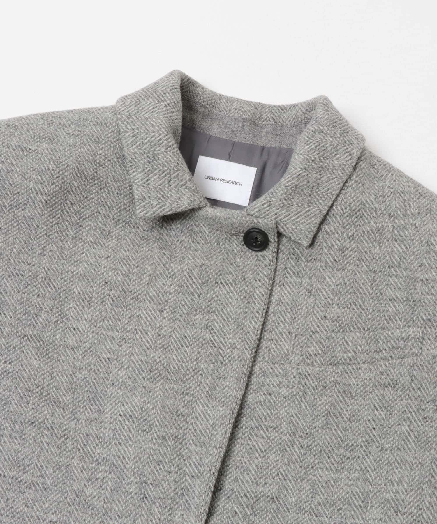 ブリティッシュウールツイードジャケット(36 KHAKI): アウター｜URBAN