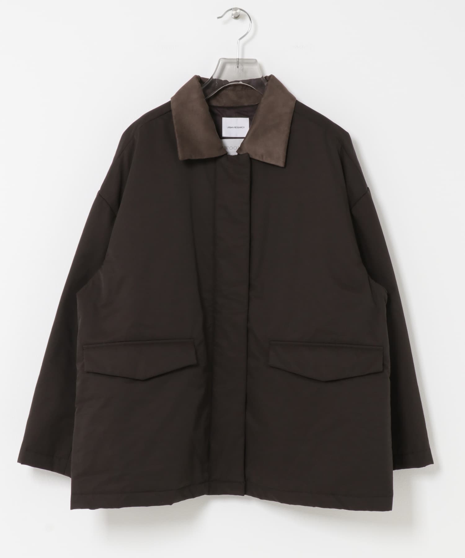 IMBOTEX中綿パデットコート D.BROWN FREE