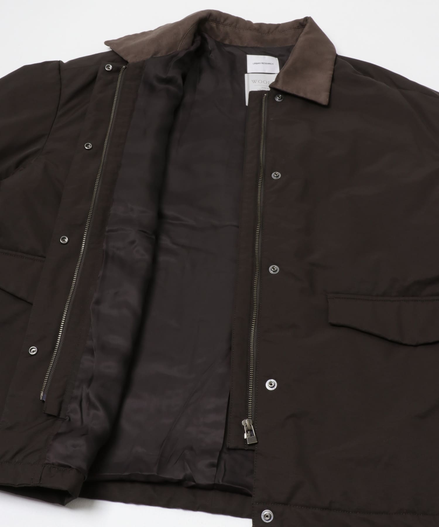 IMBOTEX中綿パデットコート D.BROWN FREE