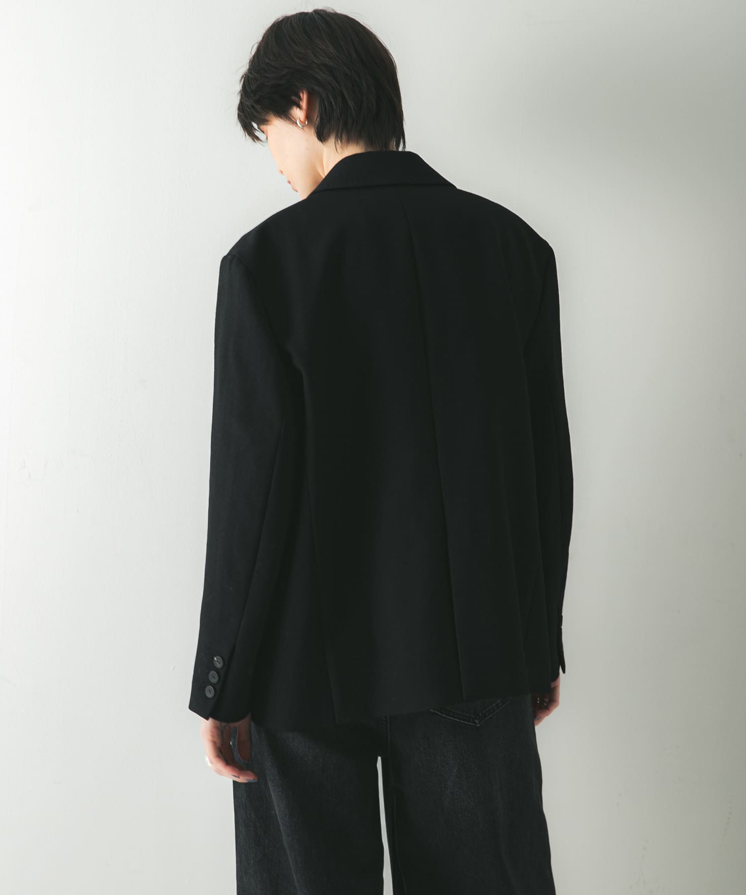 強撚ウールテーラードジャケット(36 BLACK): アウター｜URBAN RESEARCH