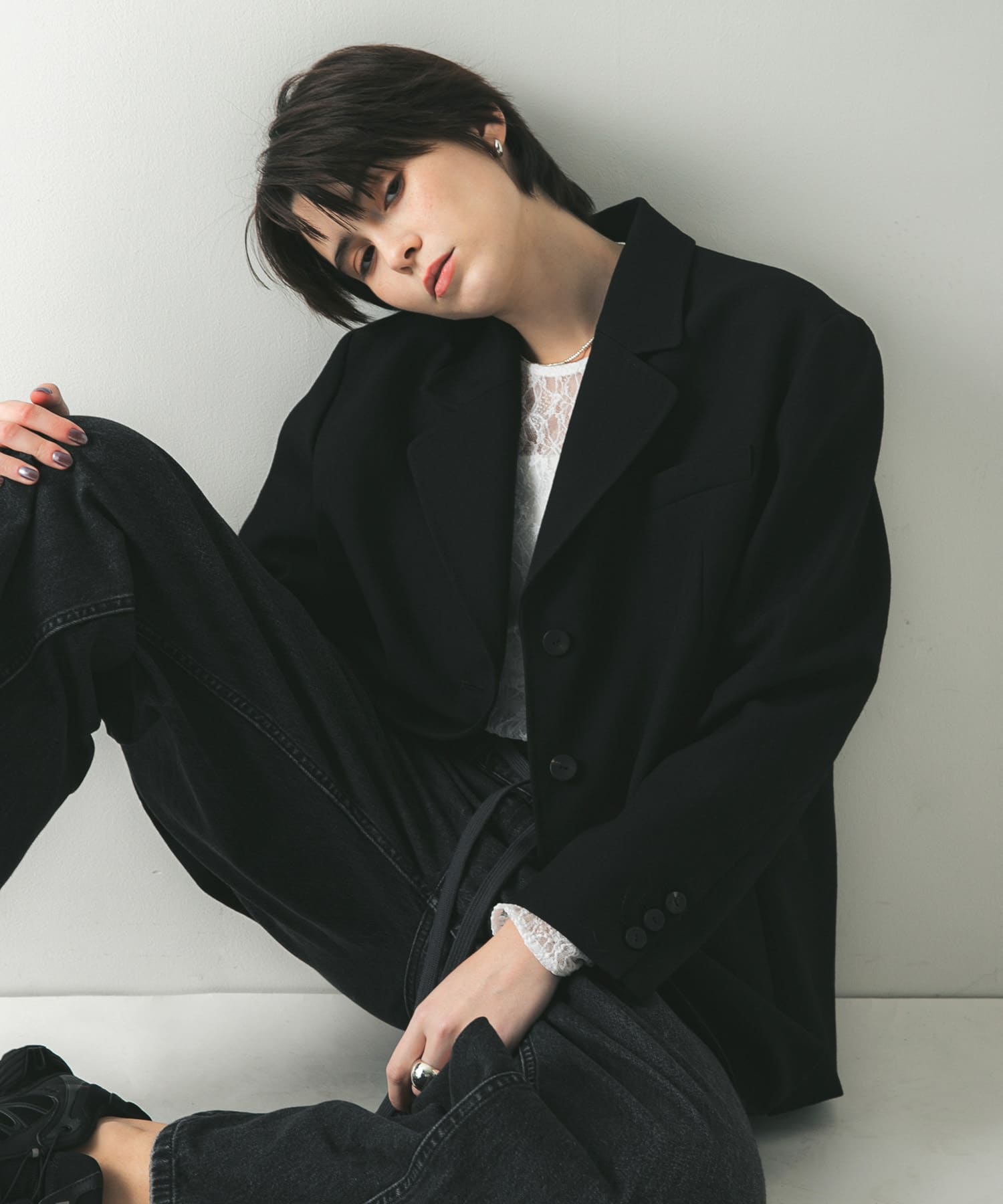 身長：175cm サイズ：38