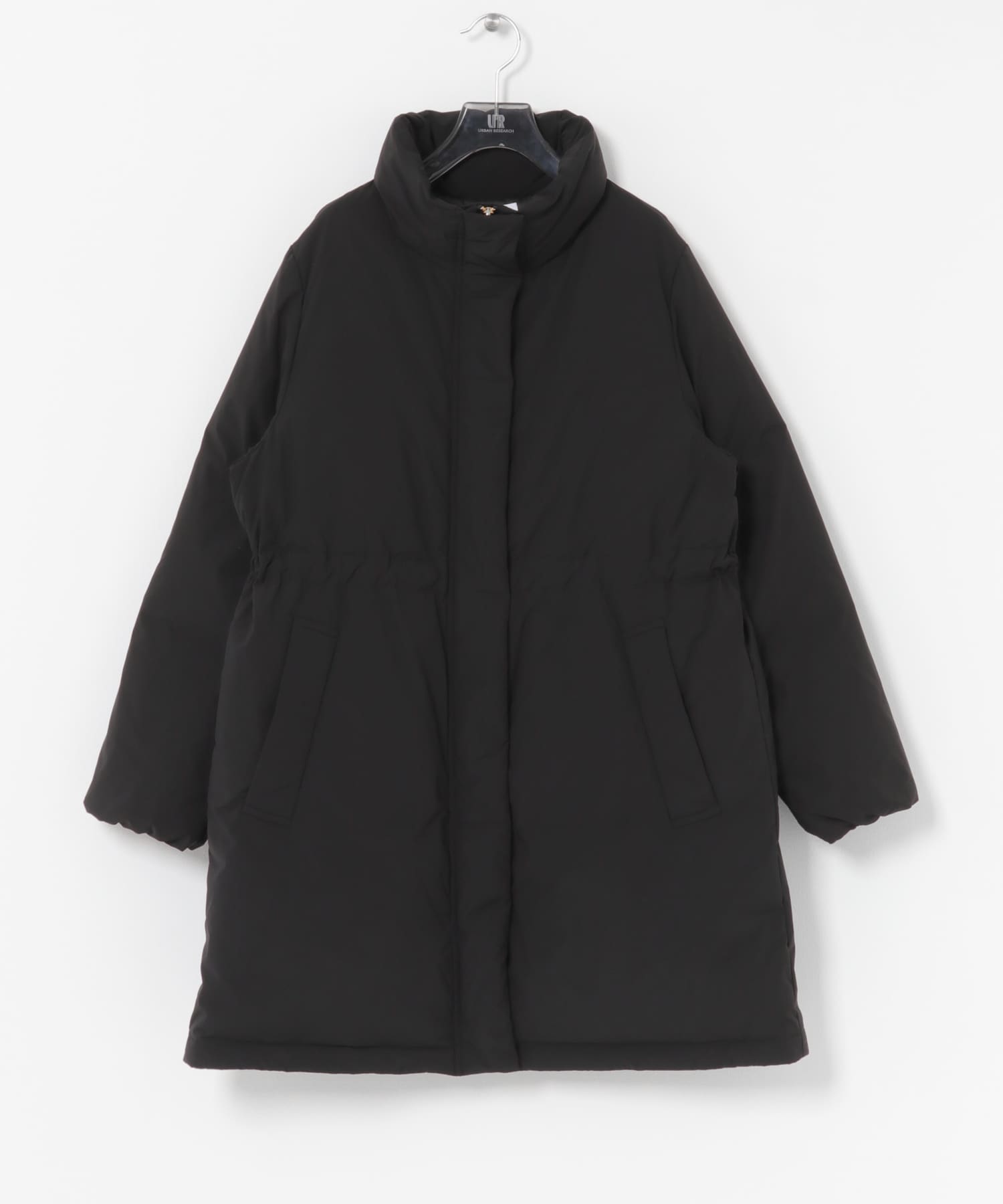 スタンドカラードロストダウンコート BLACK 36