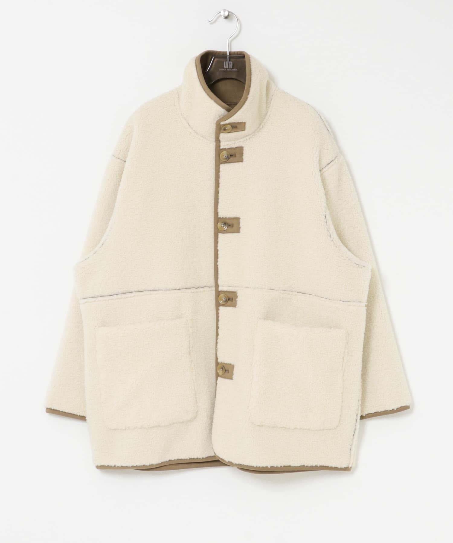 ECOPELフェイクムートンリバーシブルコート(Free IVO×CML): アウター