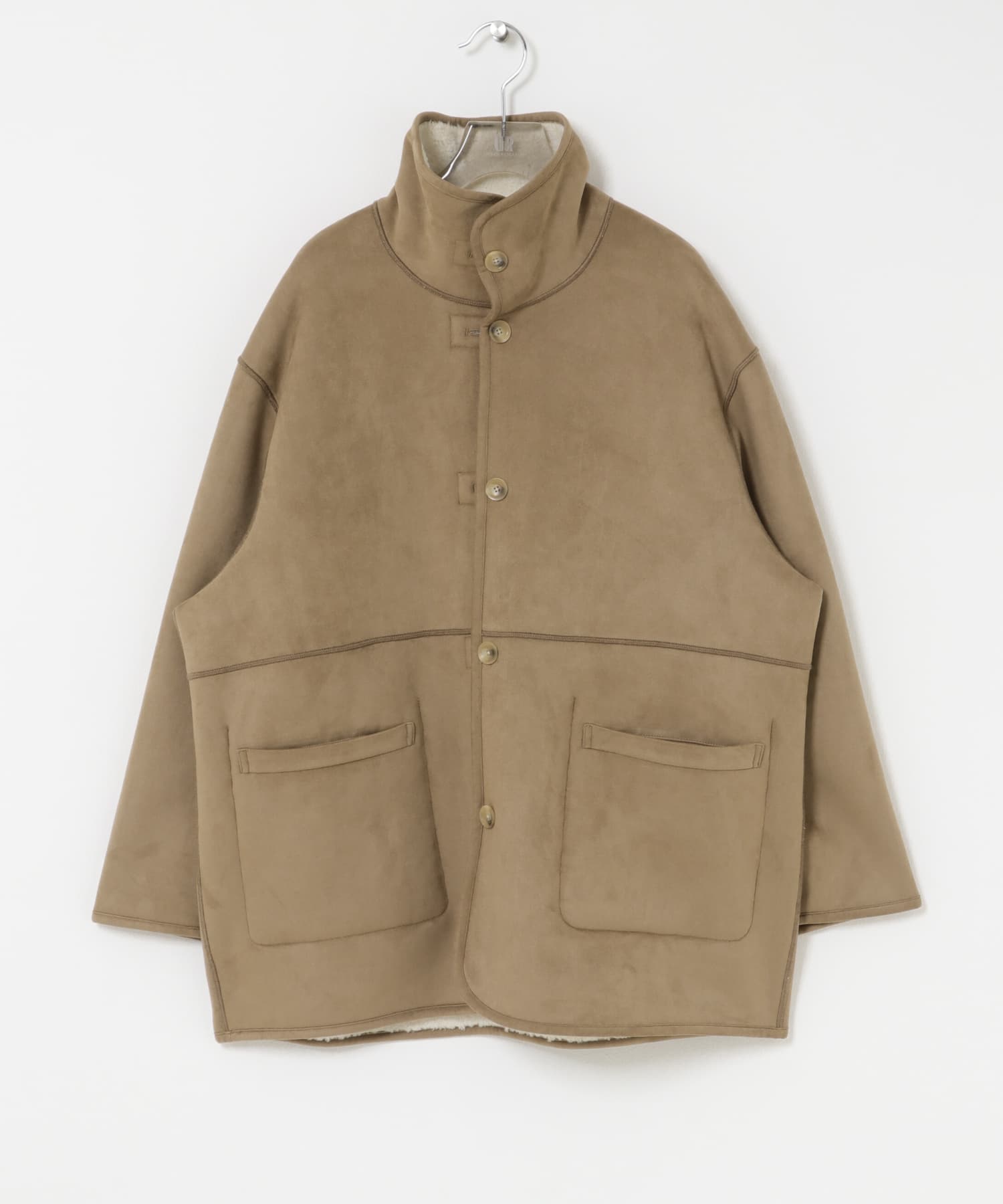 ECOPELフェイクムートンリバーシブルコート(Free IVO×CML): アウター