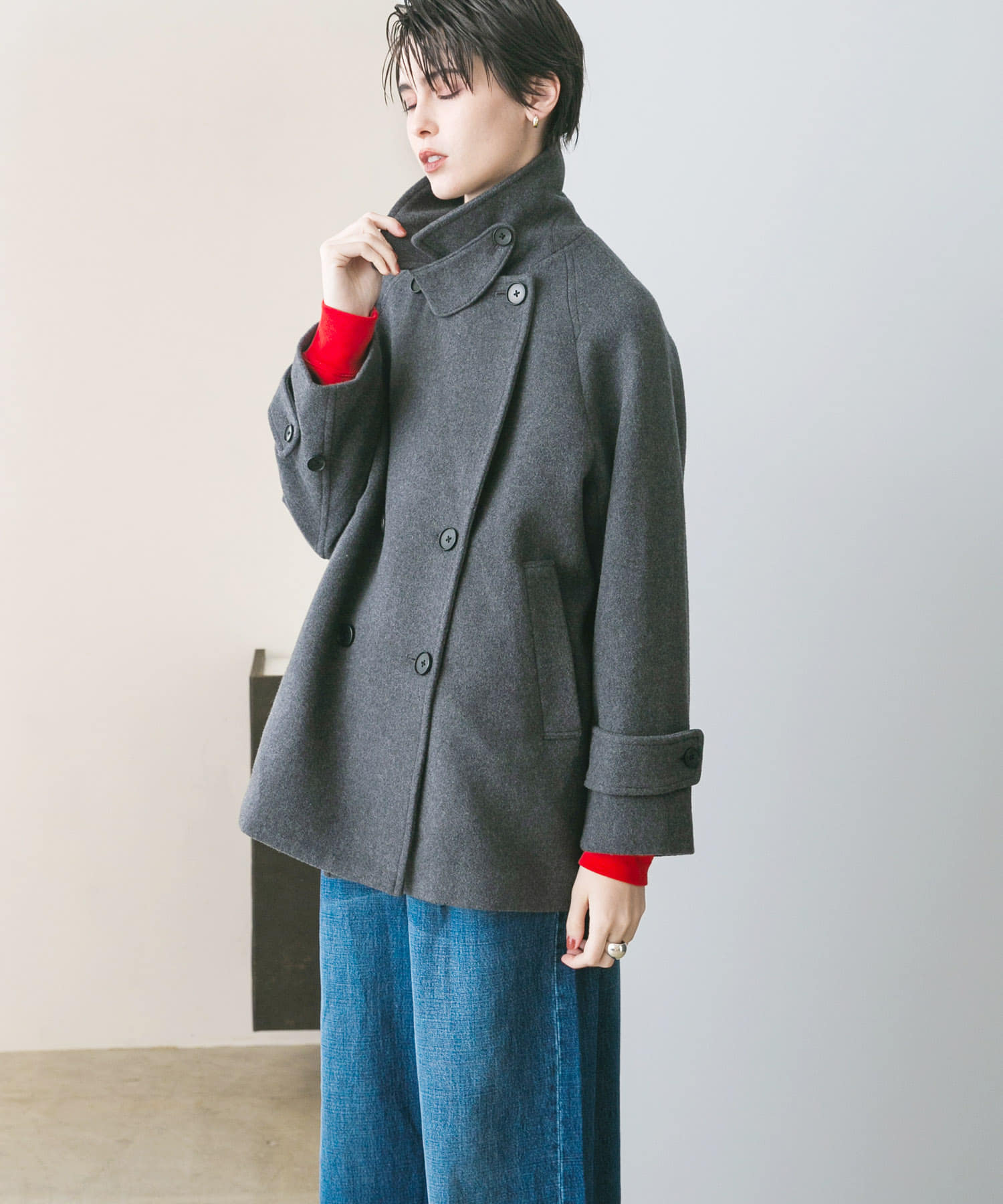 身長 : 175cm サイズ : FREE