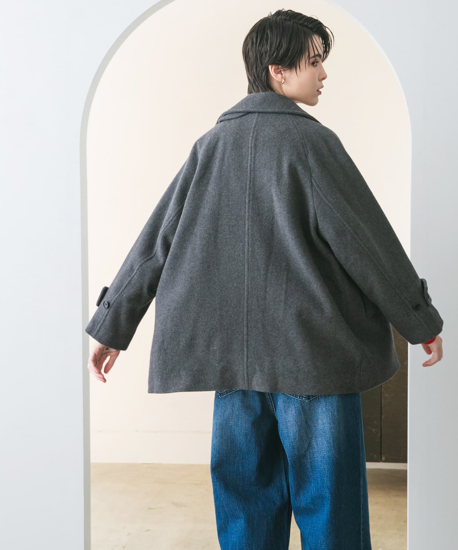 身長 : 175cm サイズ : FREE