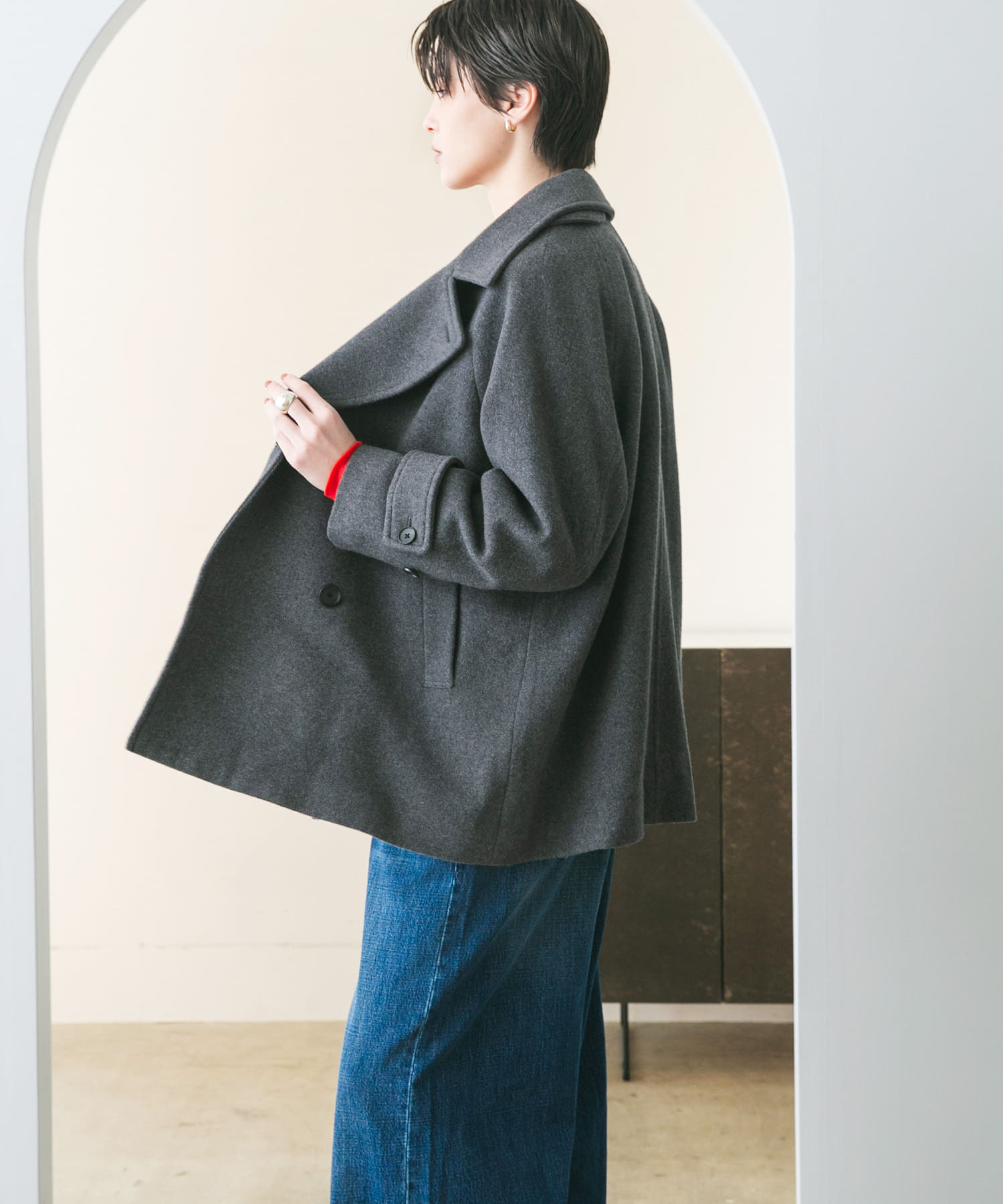 身長 : 175cm サイズ : FREE