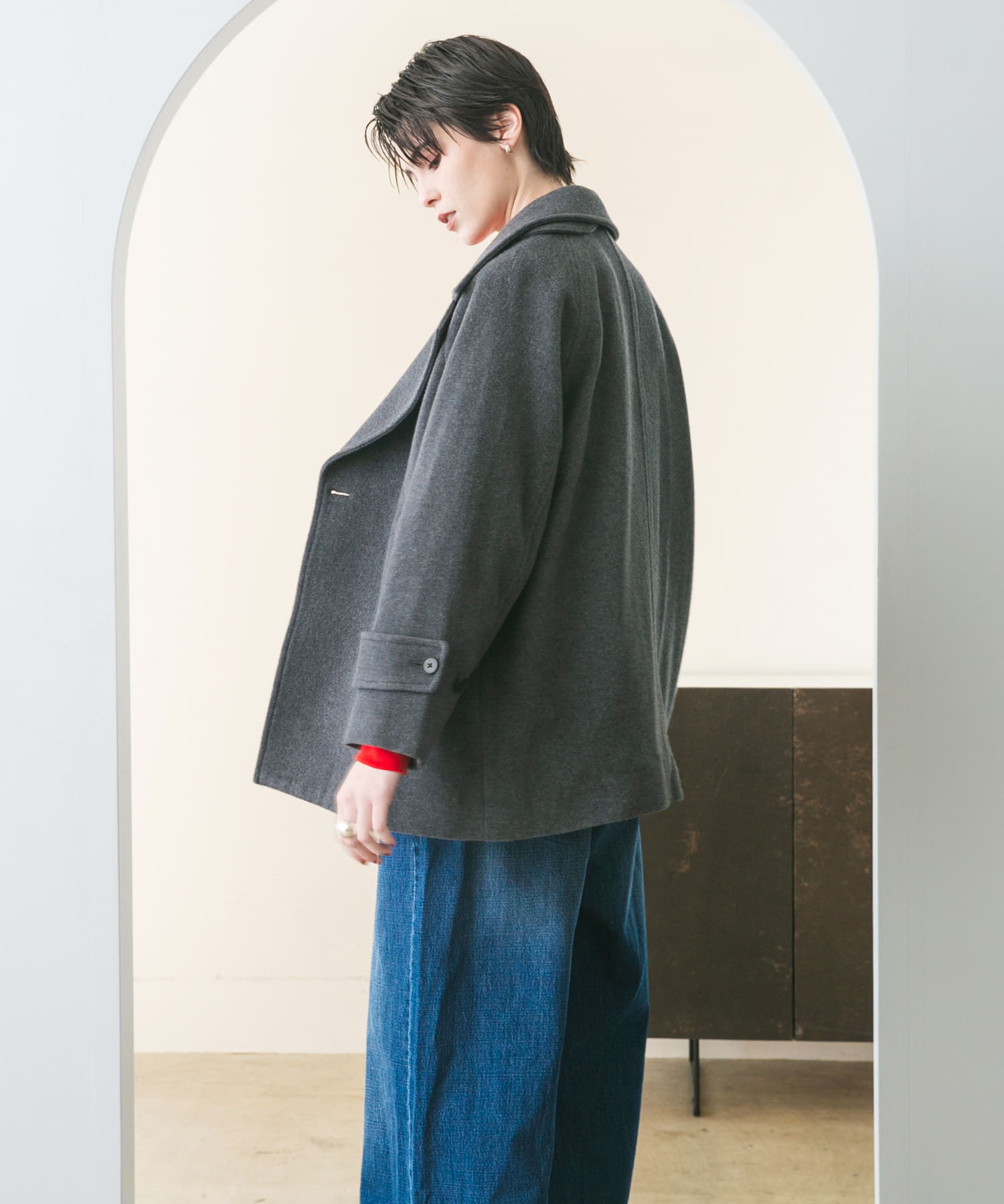 身長 : 175cm サイズ : FREE