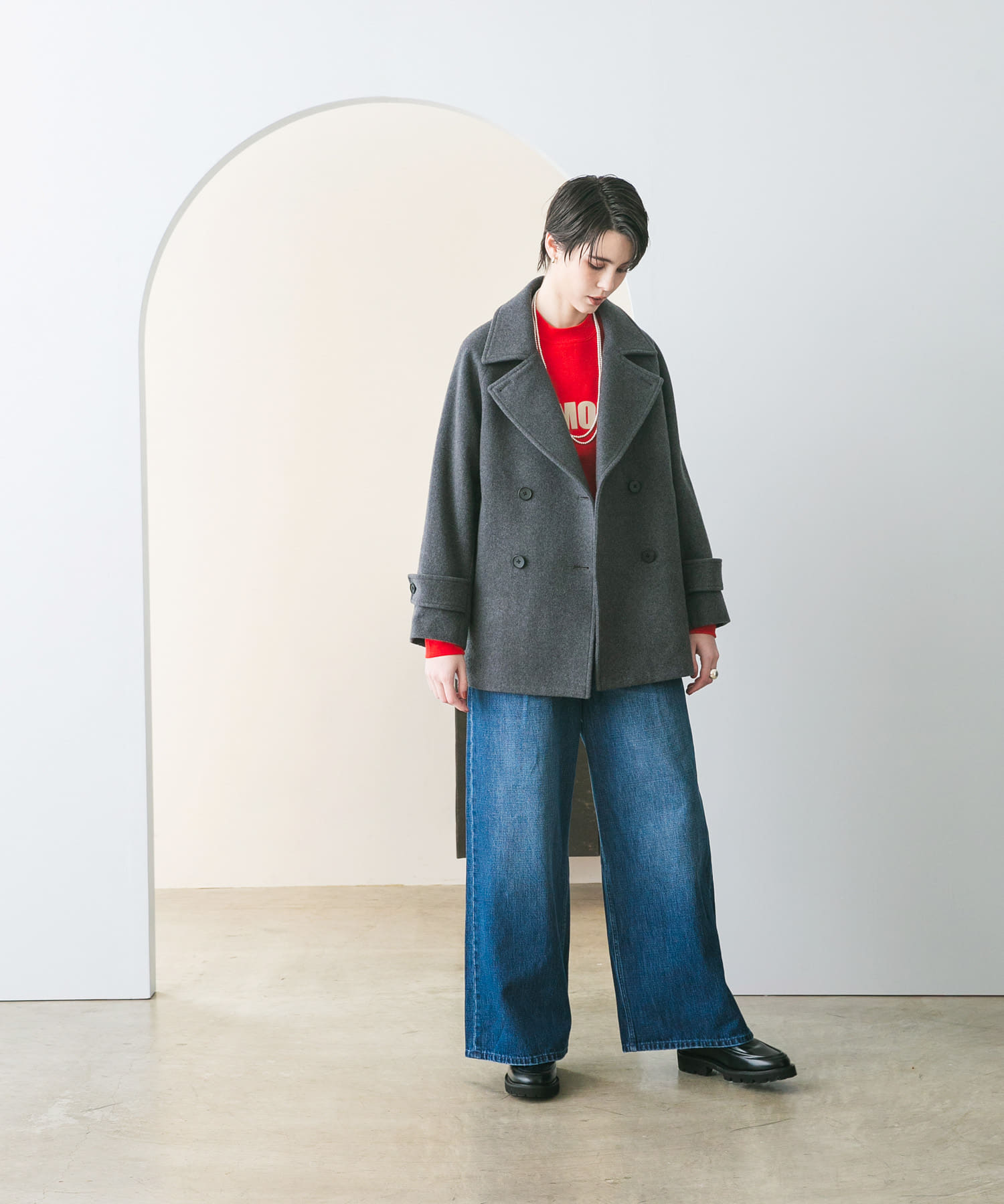 身長 : 175cm サイズ : FREE