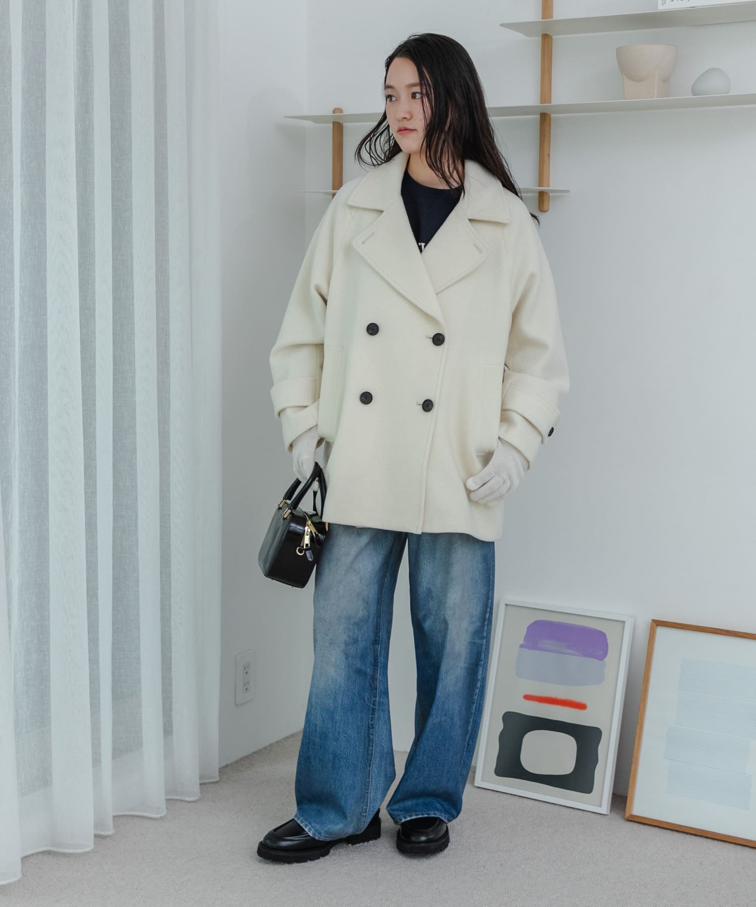 身長 : 162cm サイズ : FREE