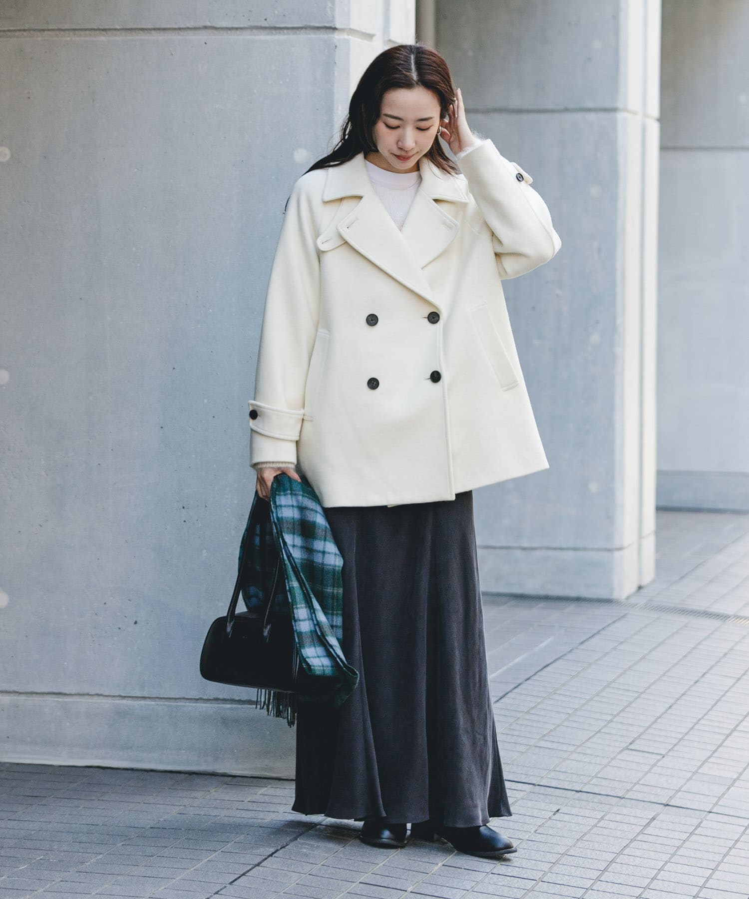 身長 : 162cm サイズ : FREE