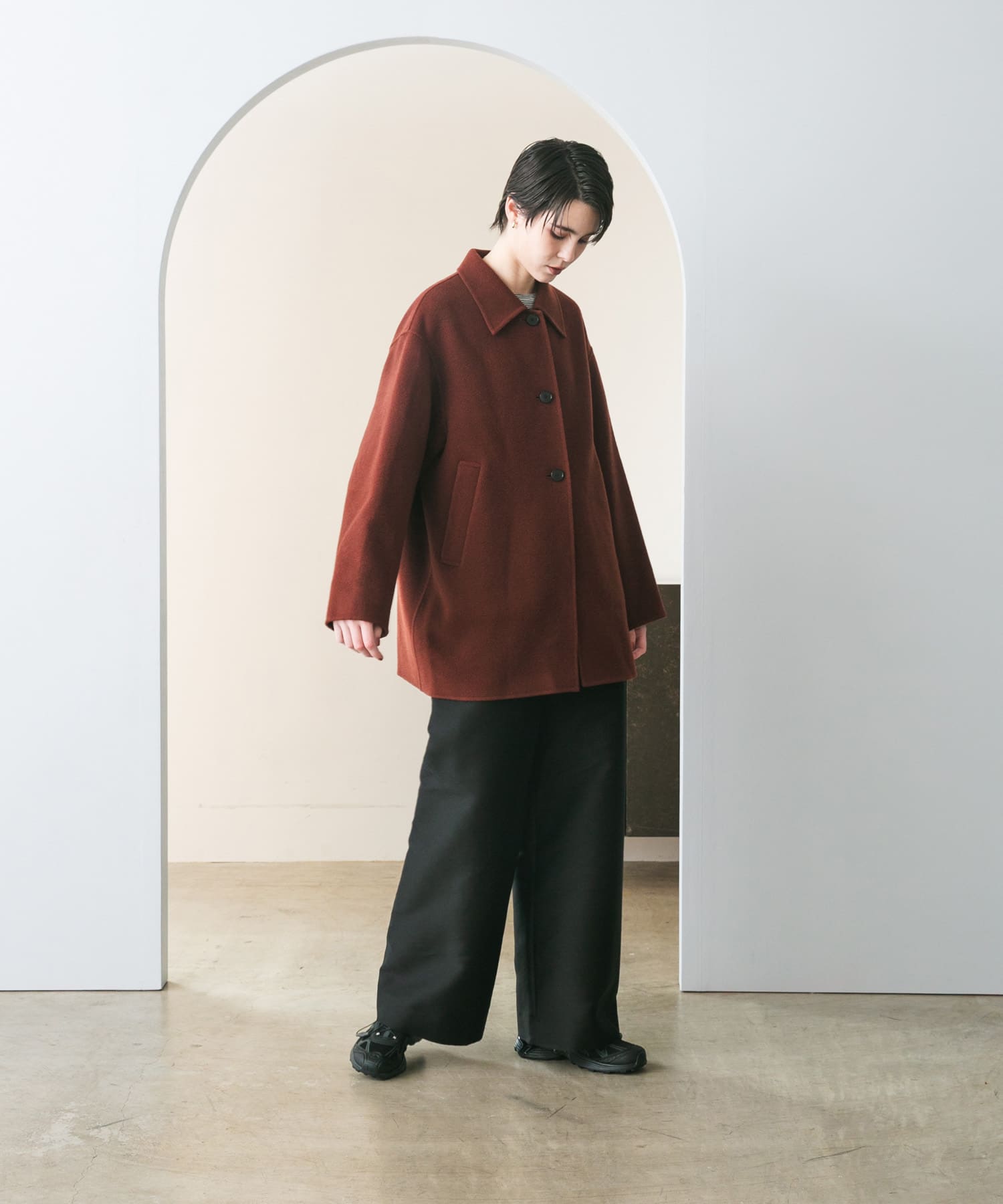 身長 : 175cm サイズ : FREE