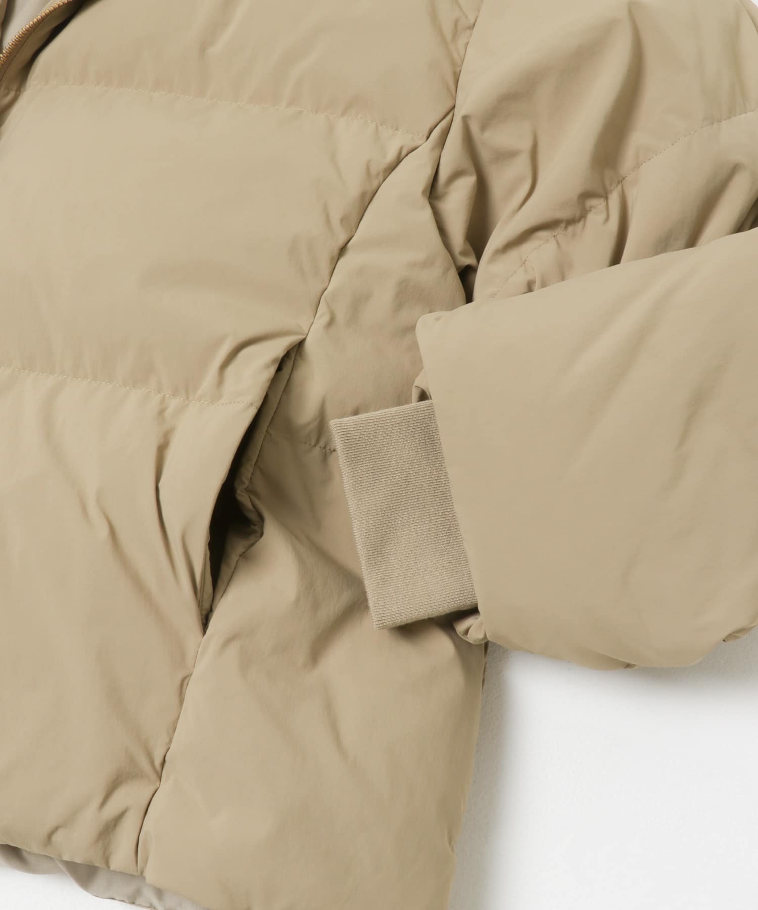 2WAYフーデットダウンコート BEIGE 36