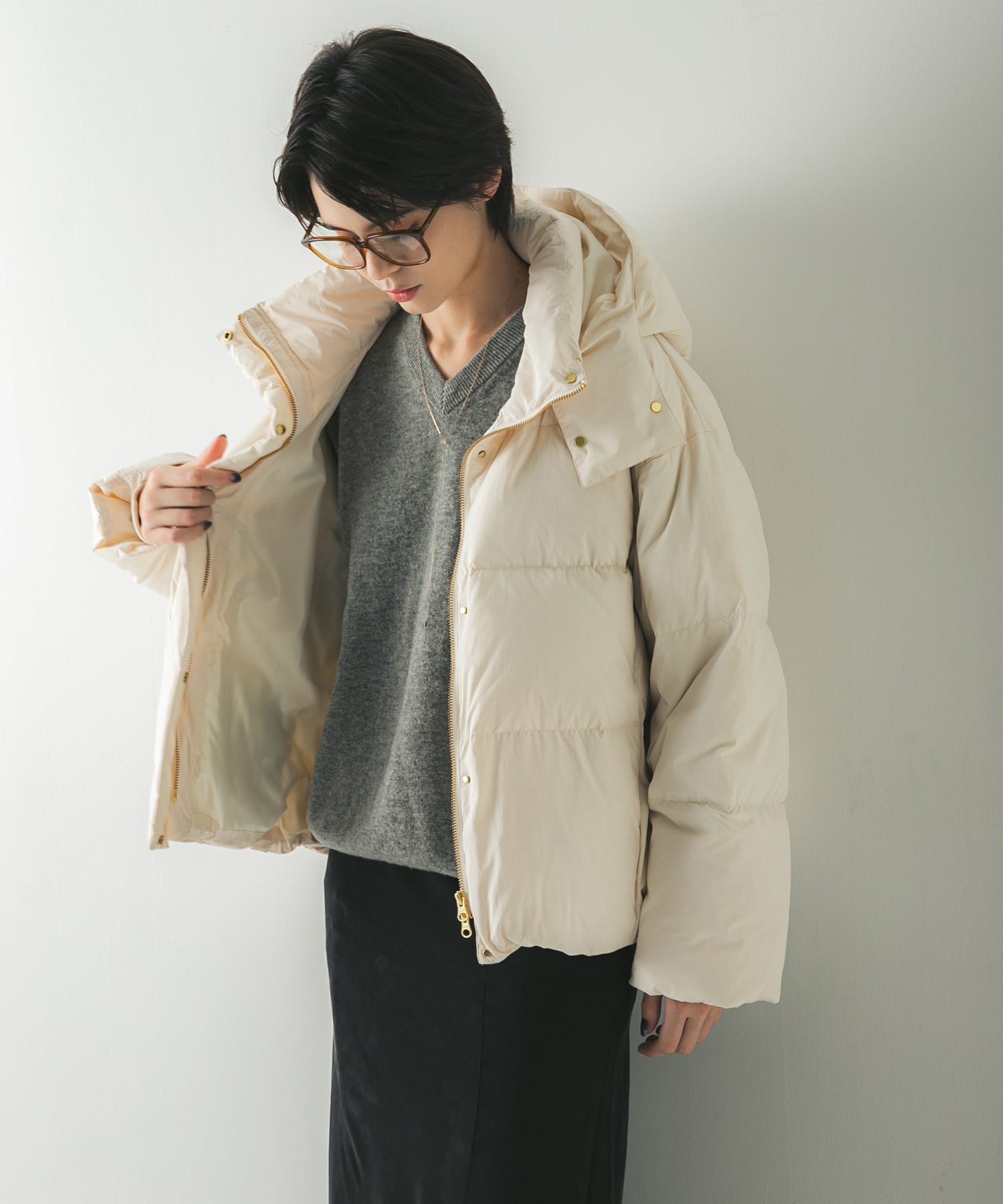 身長：175cm サイズ：38