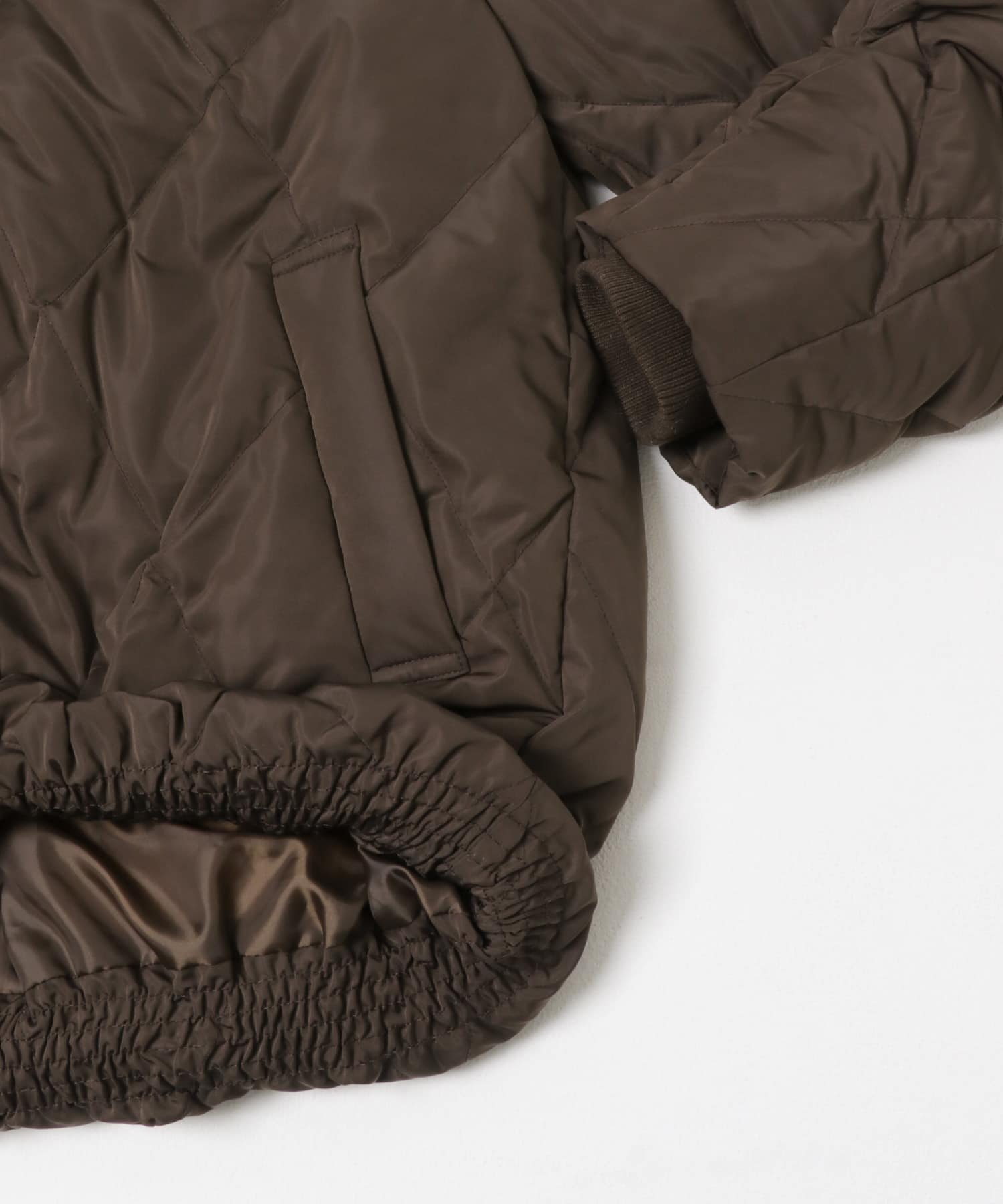 コクーンキルティングダウン BROWN S