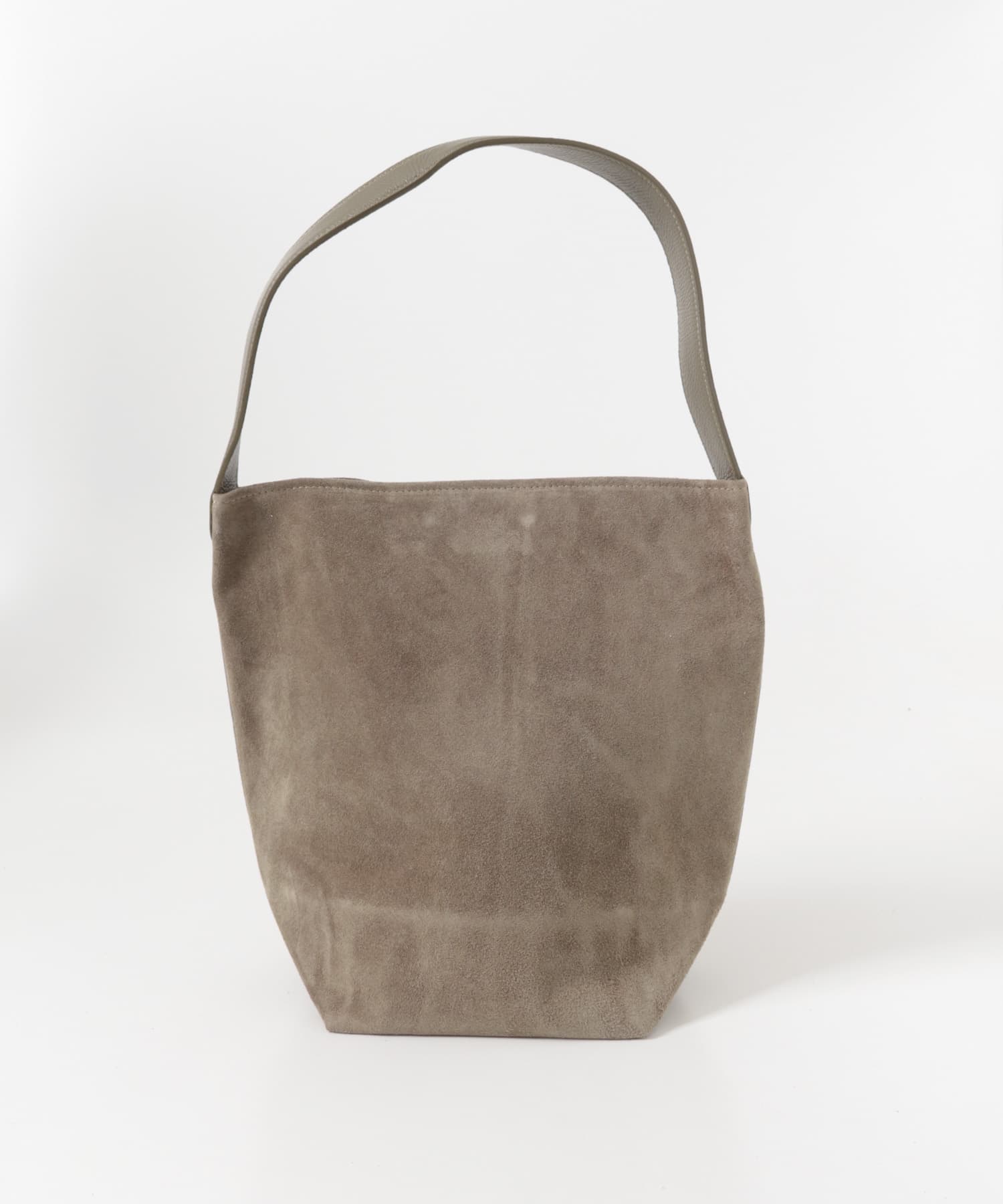 ワンハンドルスウェードトートバッグ GREGE -0