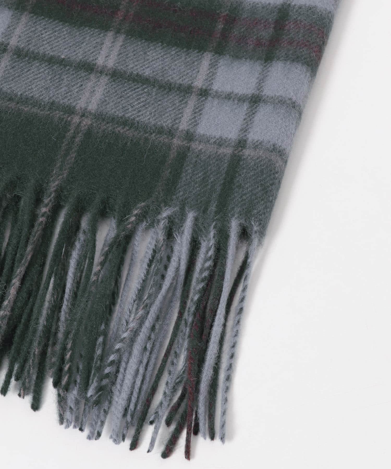 ウールカシミヤストール GREENCHECK -