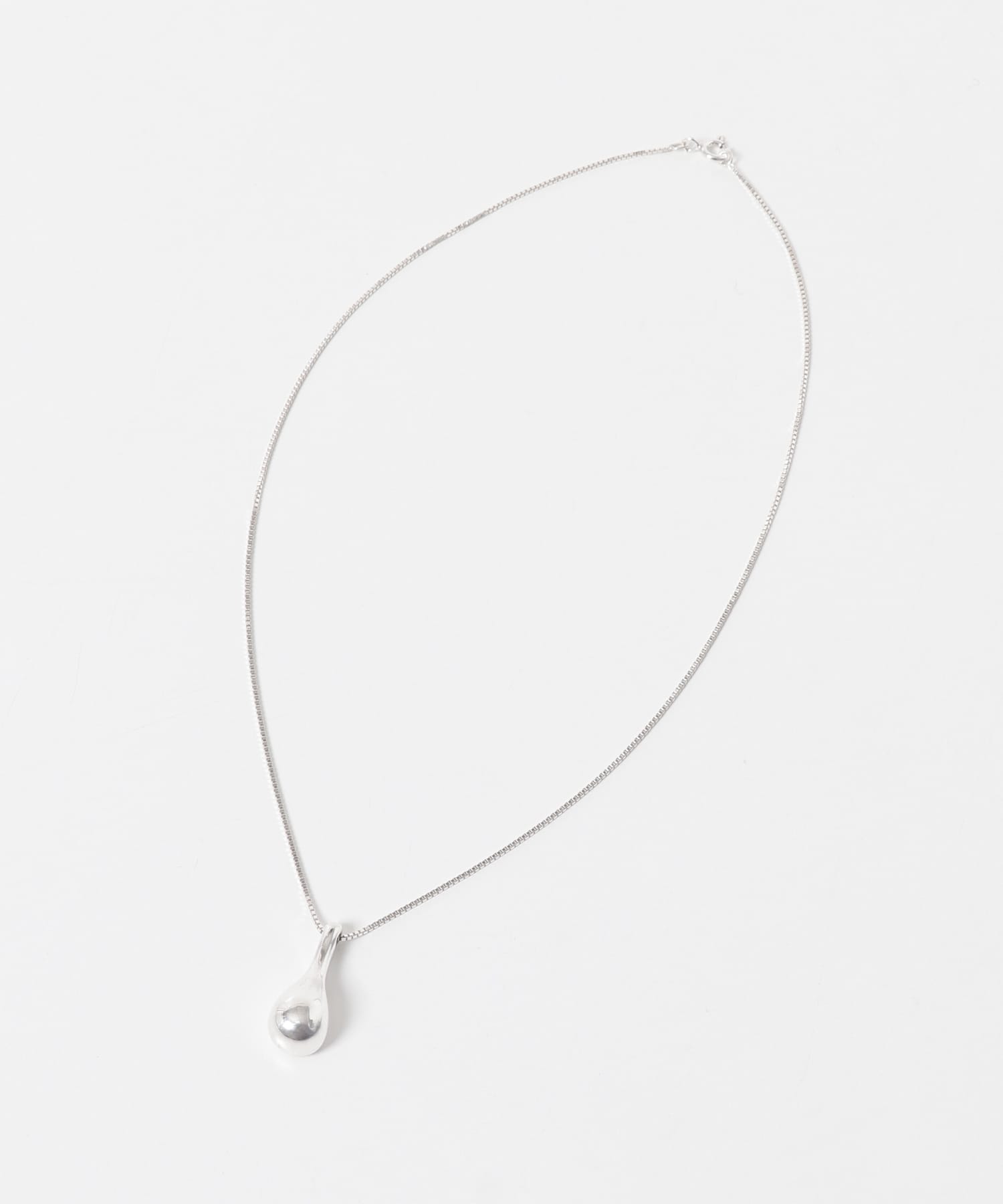 decor『デコール』　Drop necklace Silver -