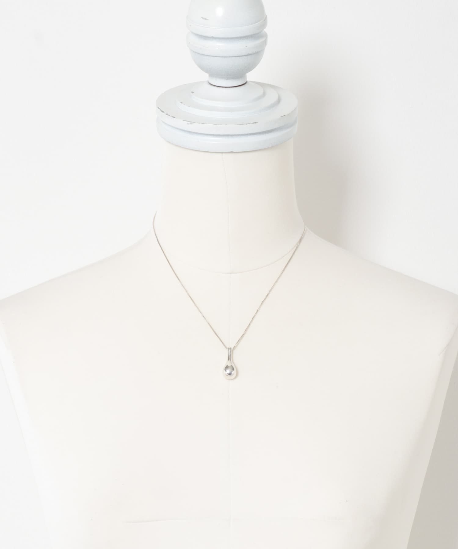 decor『デコール』　Drop necklace Silver -