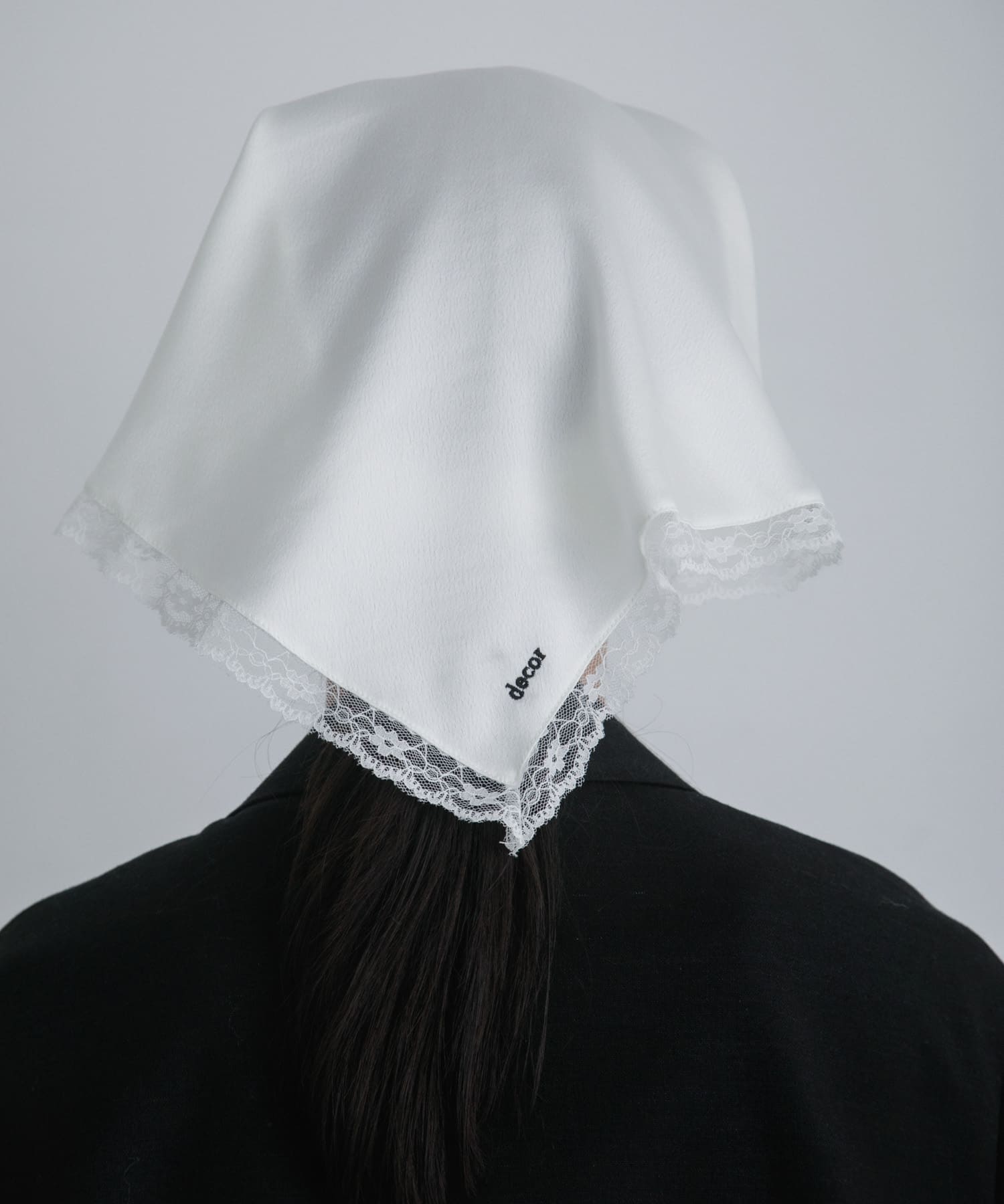decor『デコール』　Bandana lace MILK -