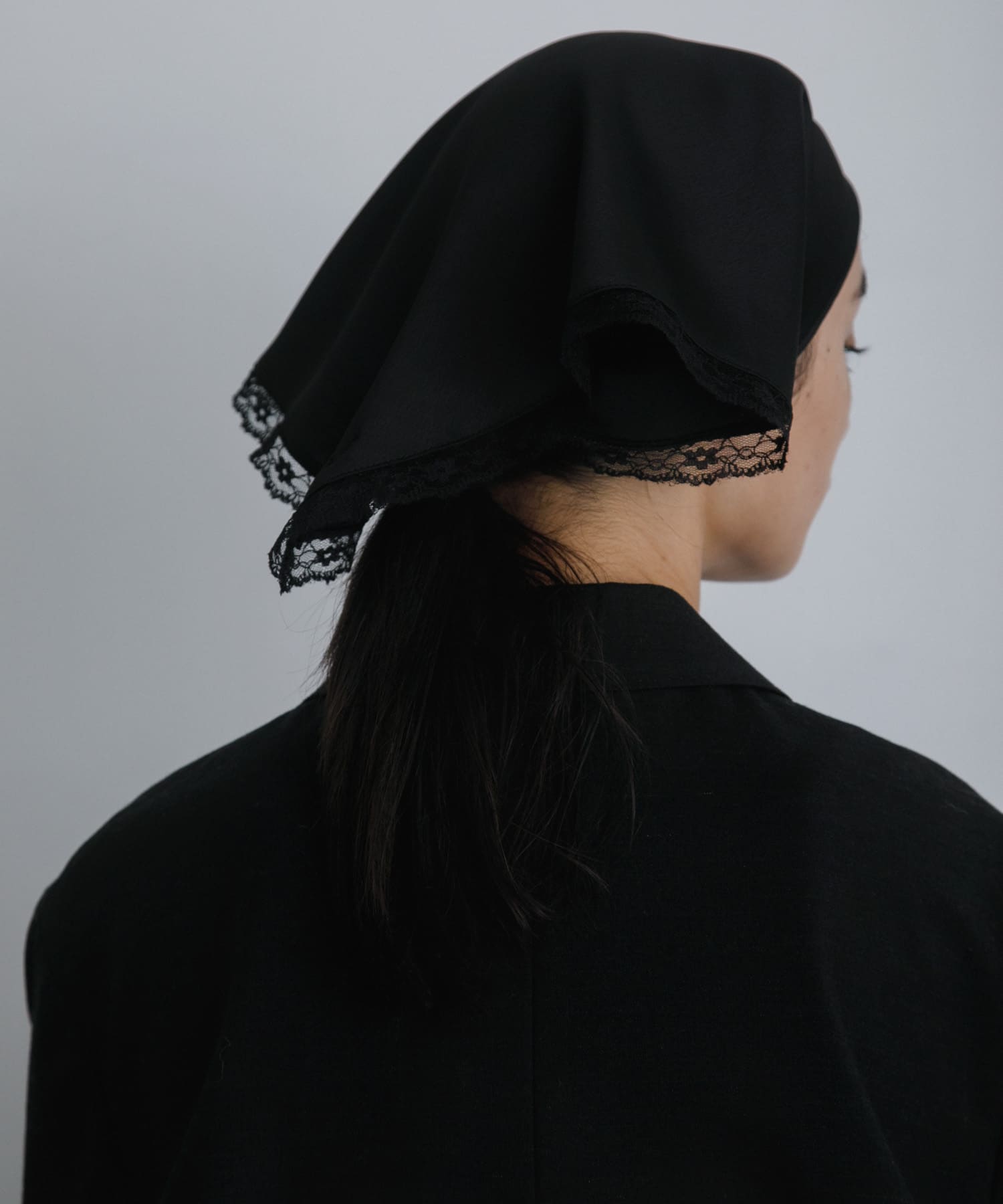 decor『デコール』　Bandana lace BLACK -