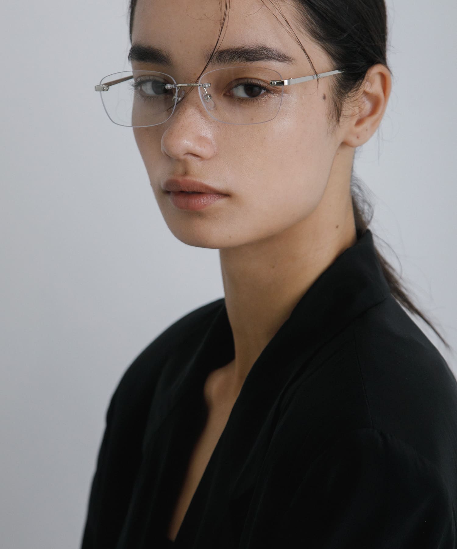 decor『デコール』　Eyewear Rimless BROWN -