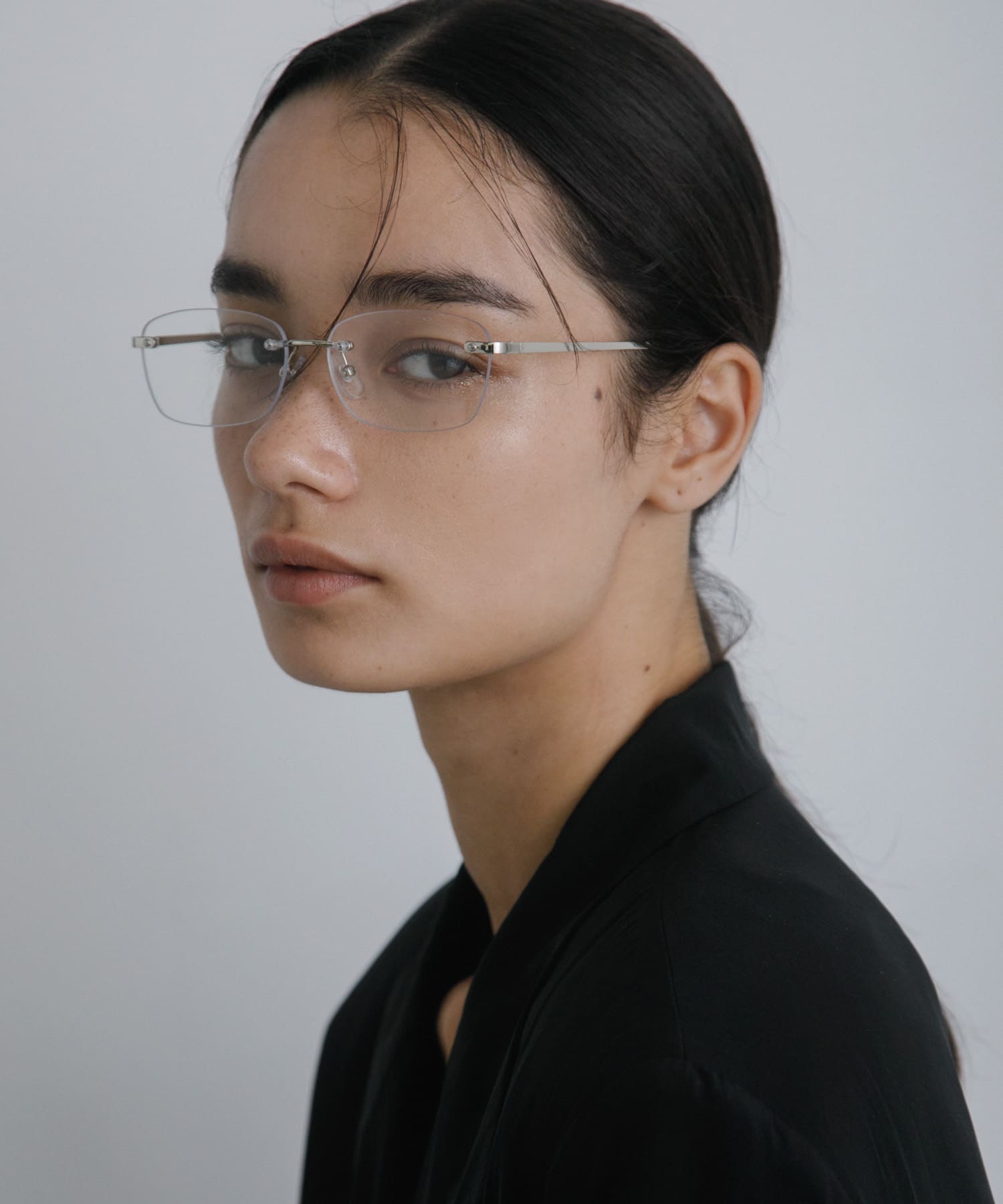 decor『デコール』　Eyewear Rimless BROWN -