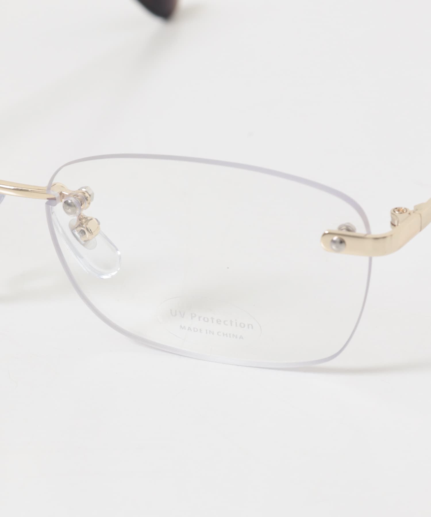 decor『デコール』　Eyewear Rimless BROWN -