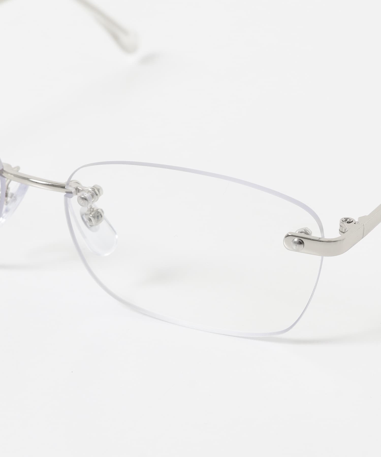 decor『デコール』　Eyewear Rimless SILVER -