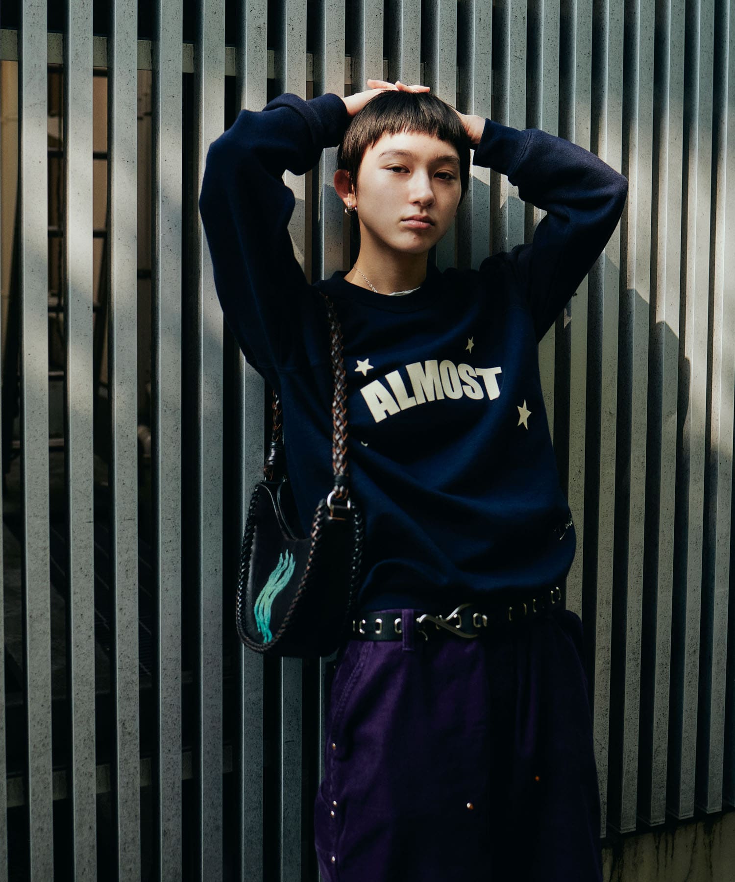 Teya　Almost Sweat NAVY S